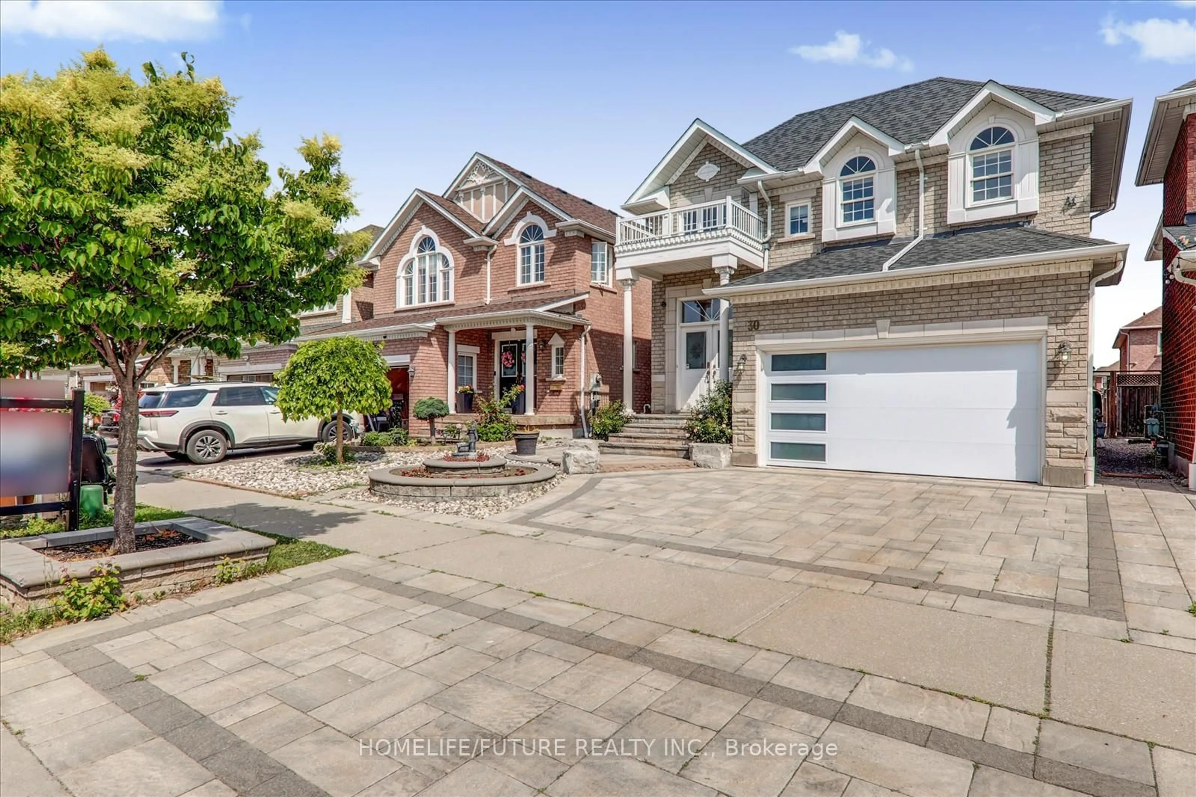 Home with brick exterior material, street for 30 Jonesridge Dr, Ajax Ontario L1T 4Z6