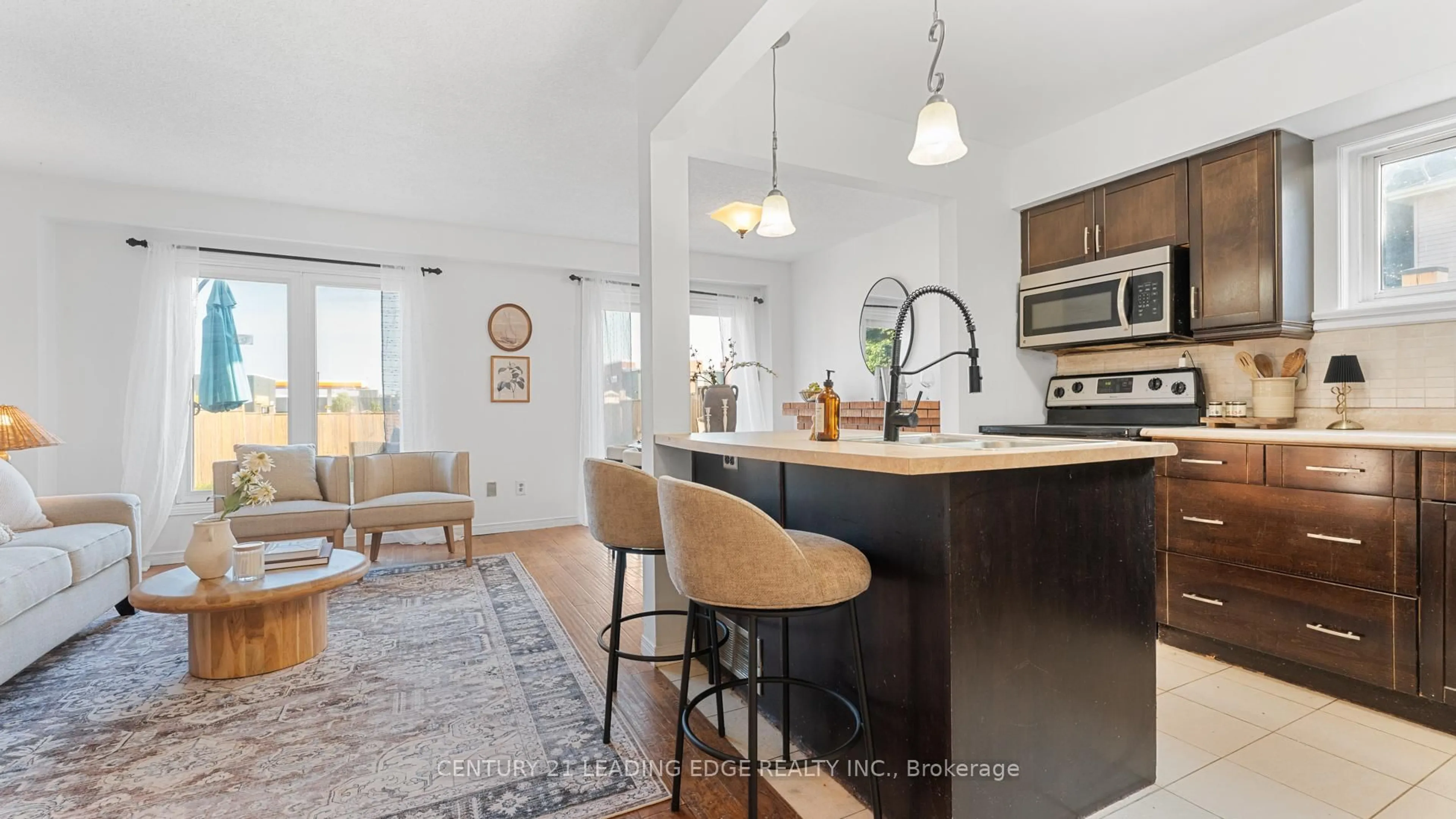 Open concept kitchen, unknown for 55 Turnberry Cres, Clarington Ontario L1E 1A4