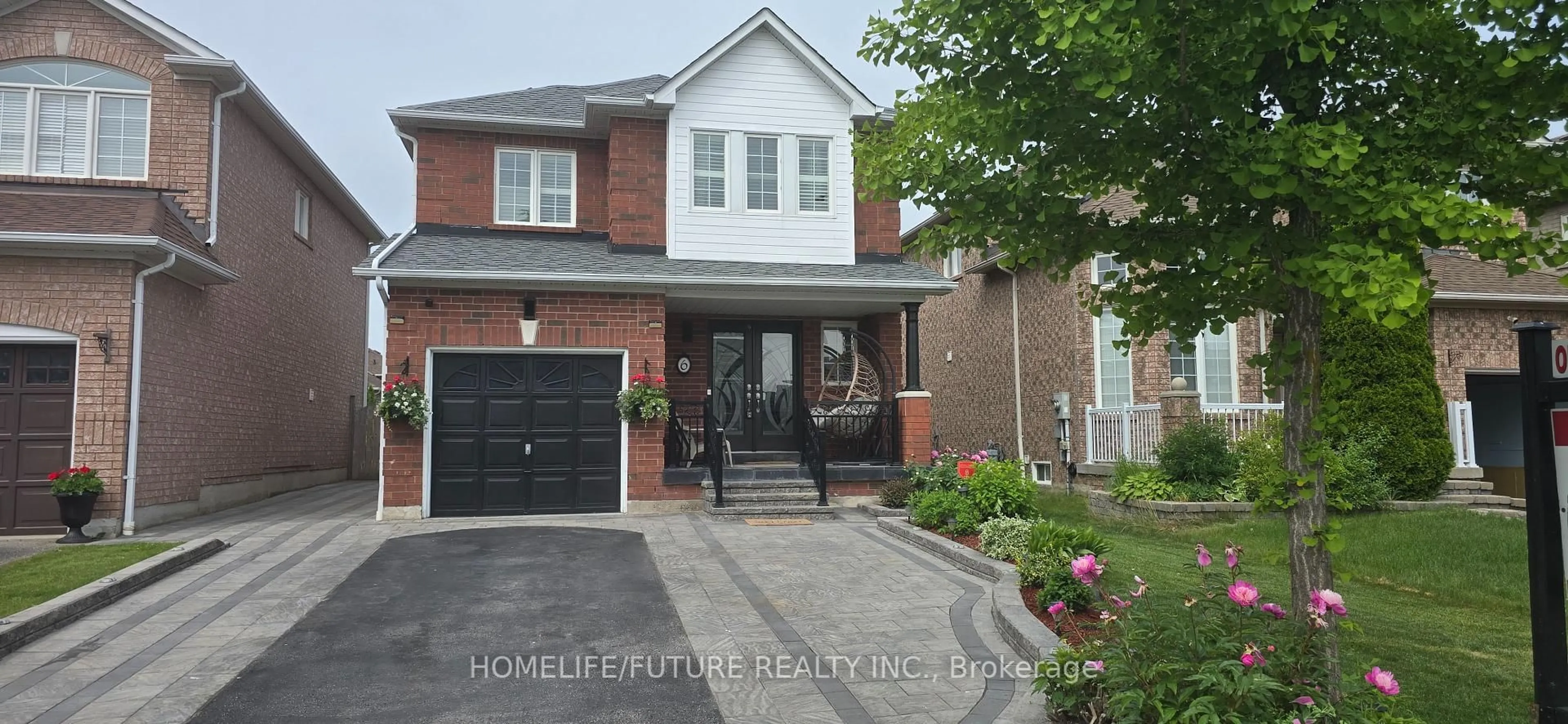 Home with brick exterior material, street for 6 Floree St, Whitby Ontario L1R 3B2