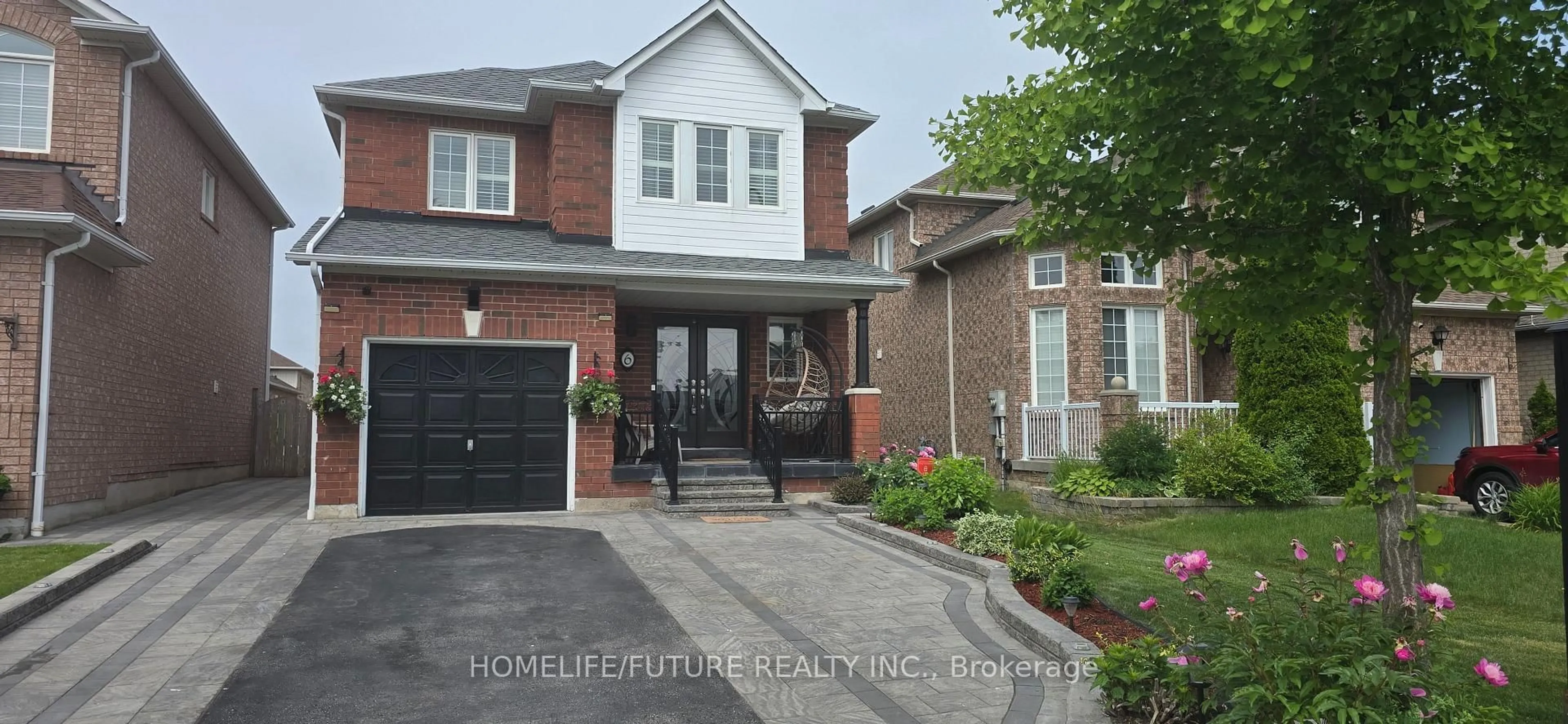 Home with brick exterior material, street for 6 Floree St, Whitby Ontario L1R 3B2