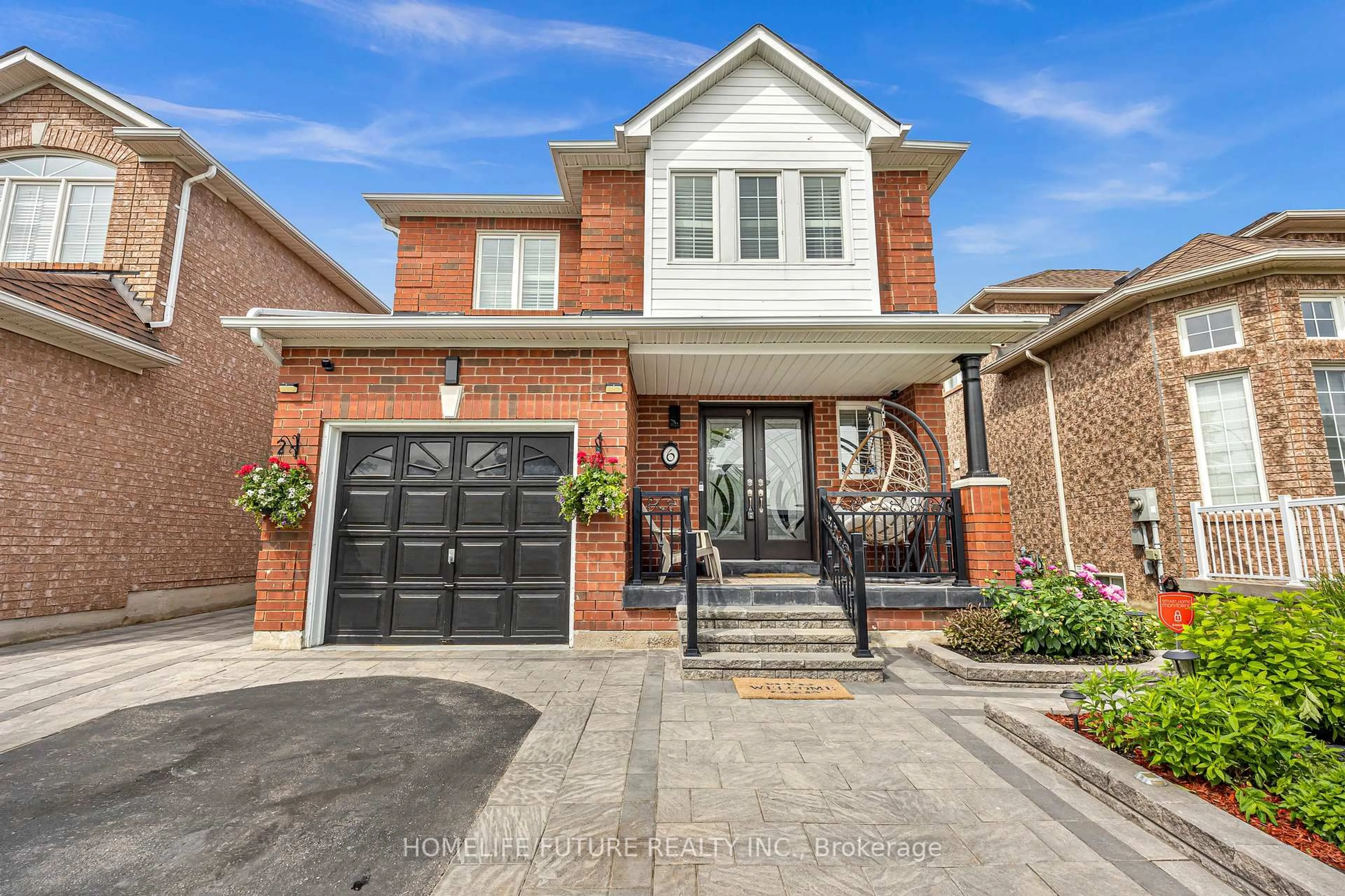 Home with brick exterior material, street for 6 Floree St, Whitby Ontario L1R 3B2