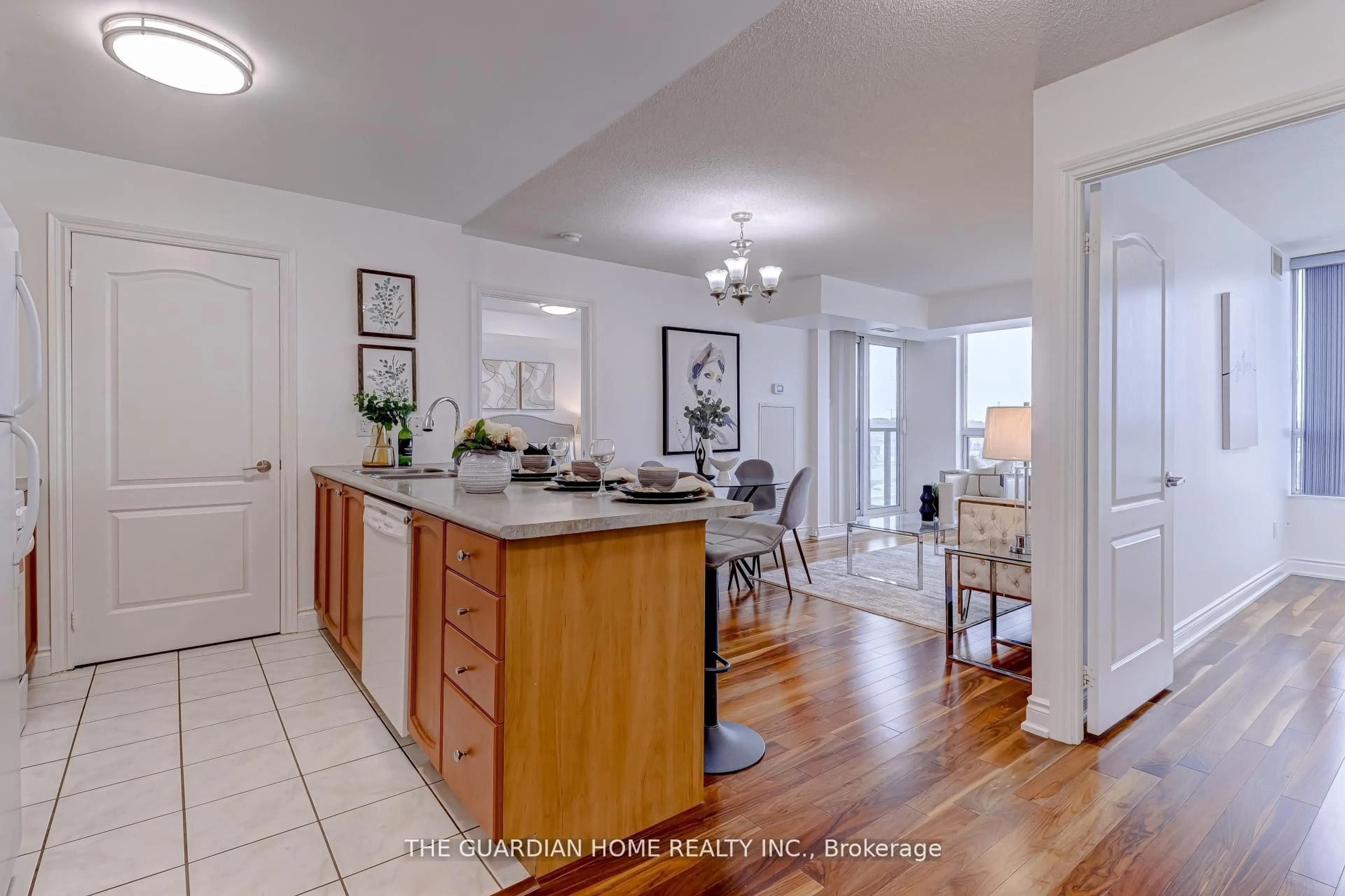Open concept kitchen, unknown for 50 Brian Harrison Way #707, Toronto Ontario M1P 5J4