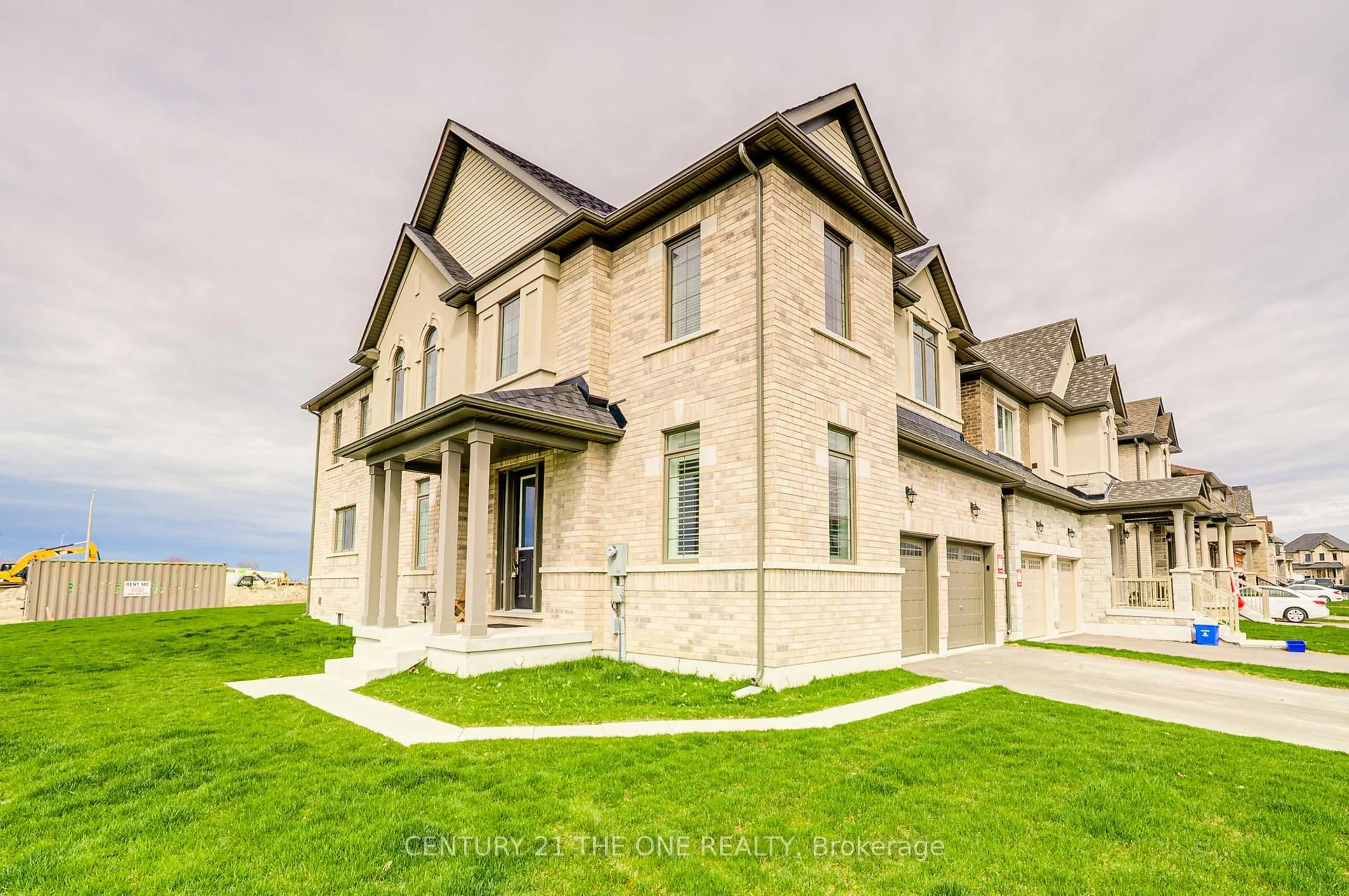 Home with brick exterior material, street for 2 Wesley Brooks St, Clarington Ontario L1B 0W4