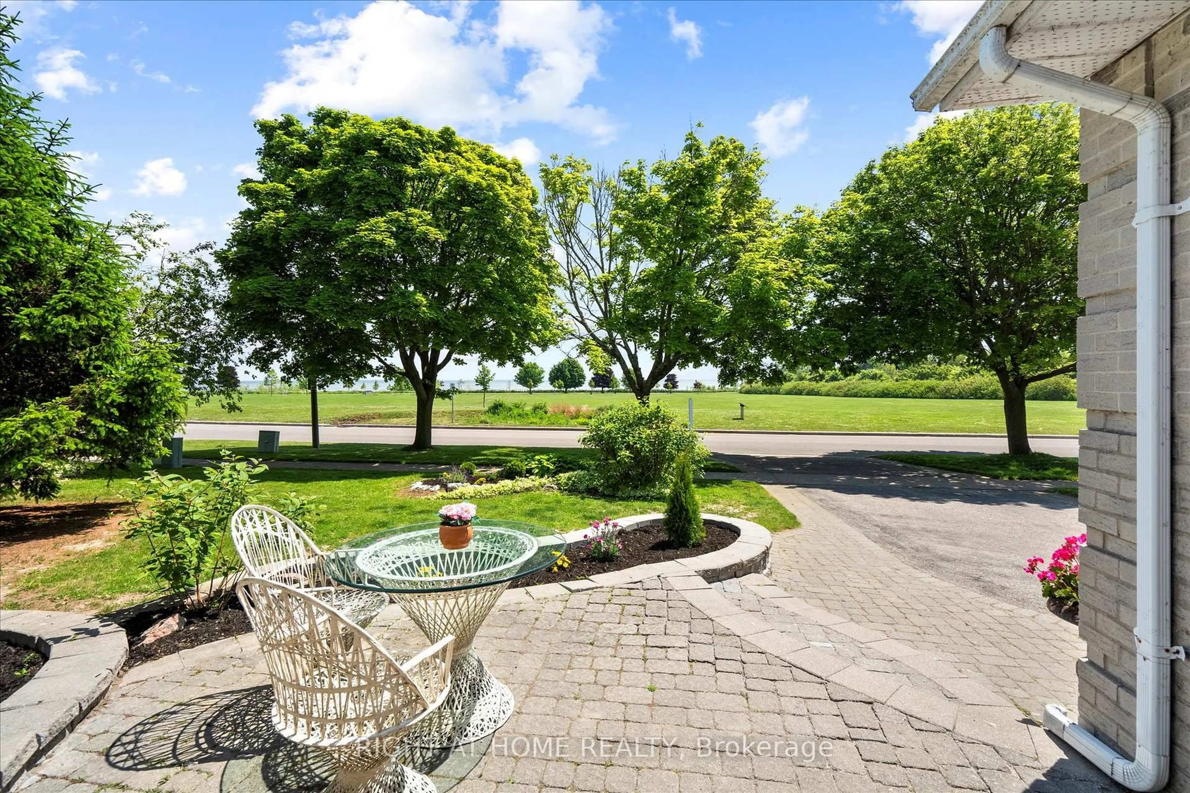 Patio, water/lake/river/ocean view for 94 Lake Driveway Way, Ajax Ontario L1S 4T2