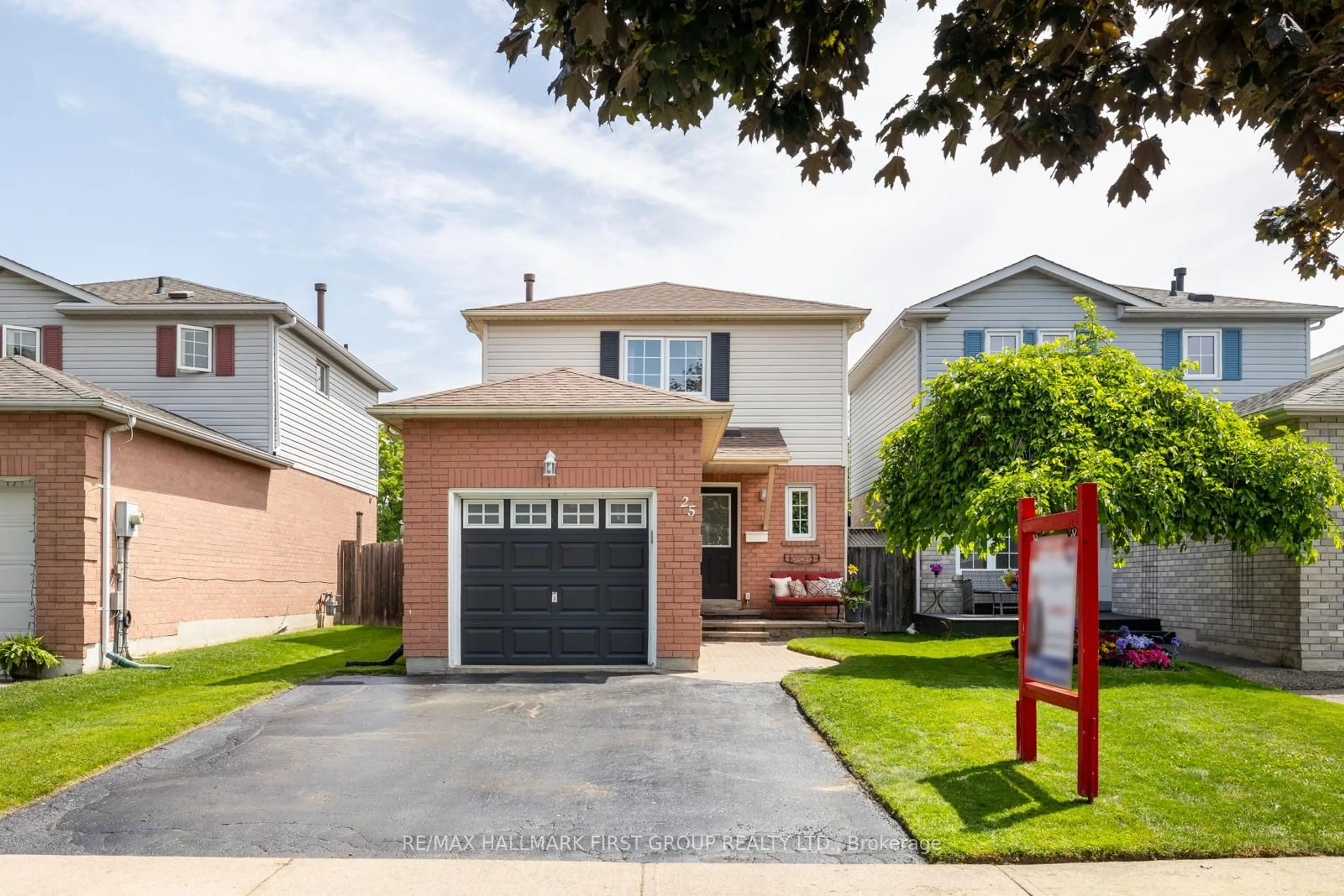 Home with brick exterior material, street for 25 Kershaw St, Clarington Ontario L1C 2S5