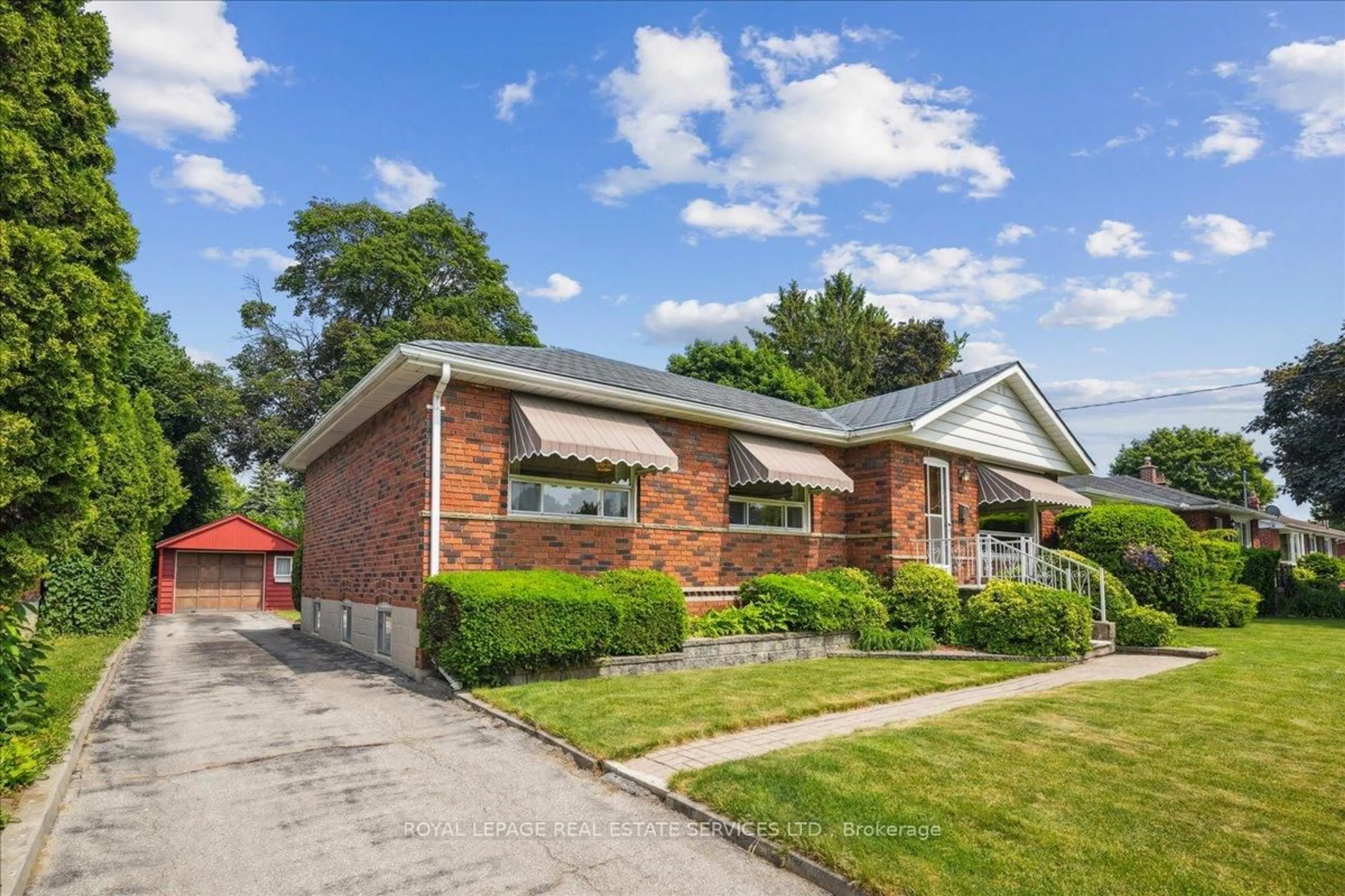 Home with brick exterior material, street for 19 Lejune Rd, Toronto Ontario M1T 2S6