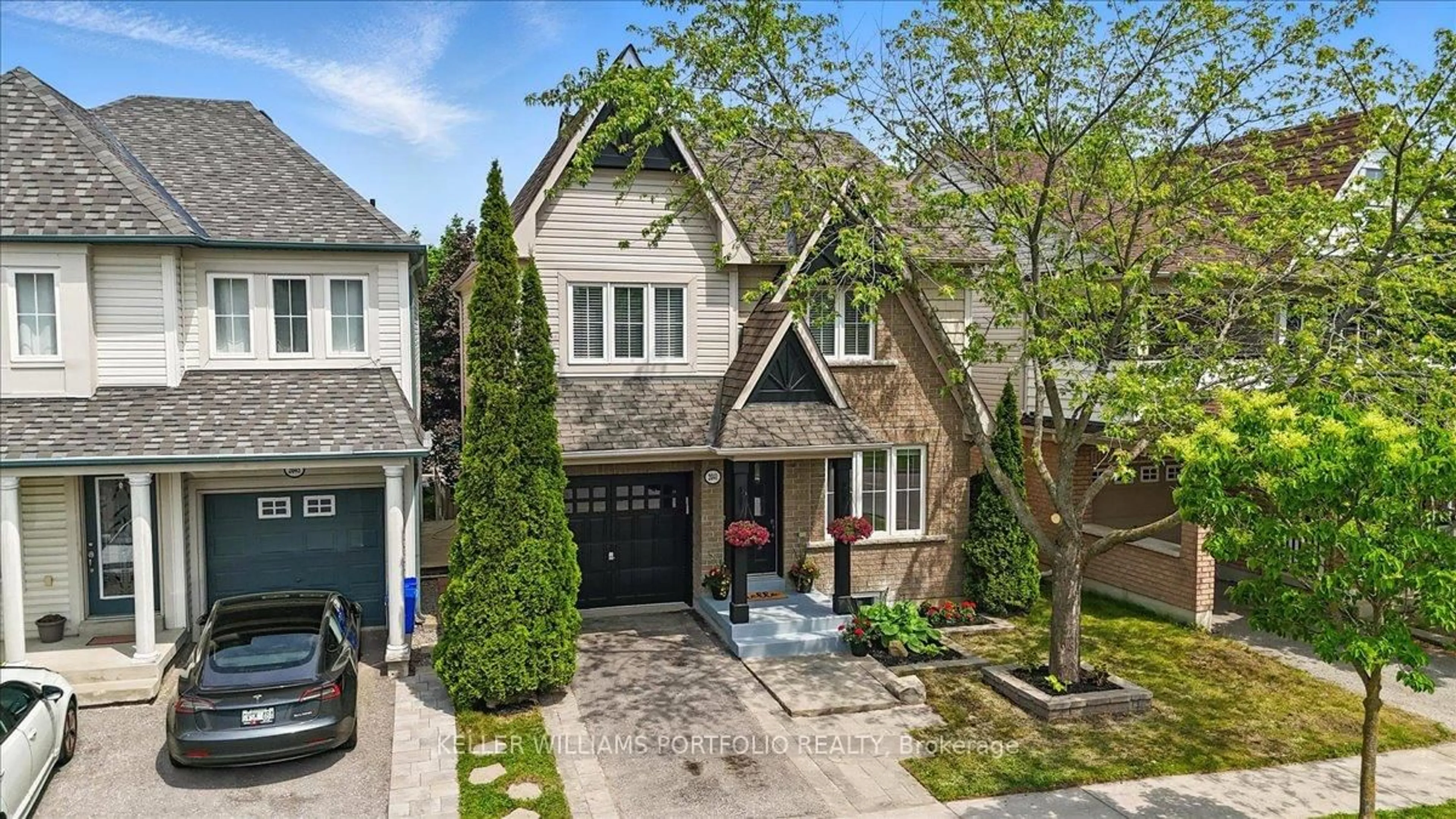 Home with brick exterior material, street for 2041 Secretariat Pl, Oshawa Ontario L1L 1C8