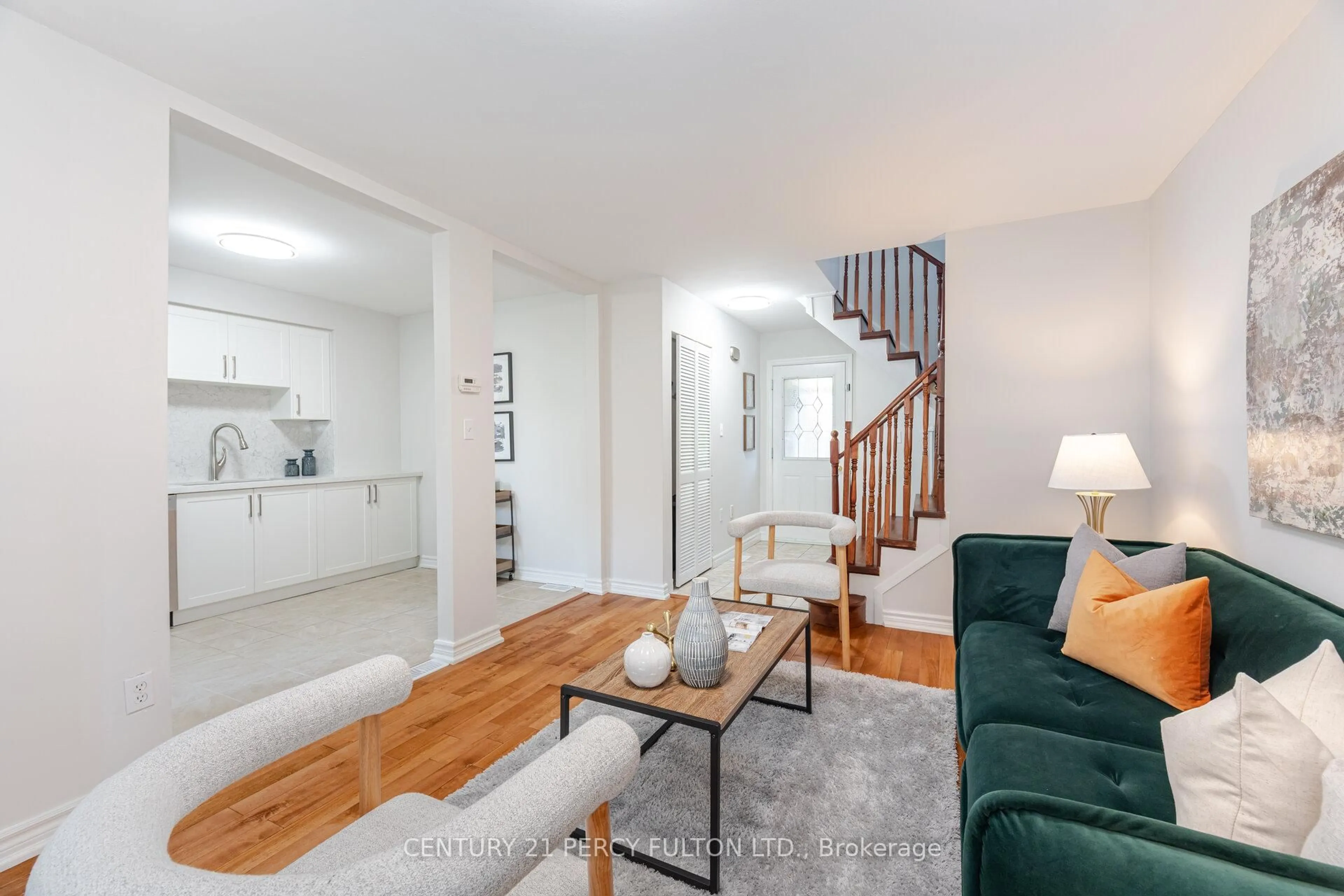 Living room with furniture, unknown for 80 Brockman Cres, Ajax Ontario L1T 2L7