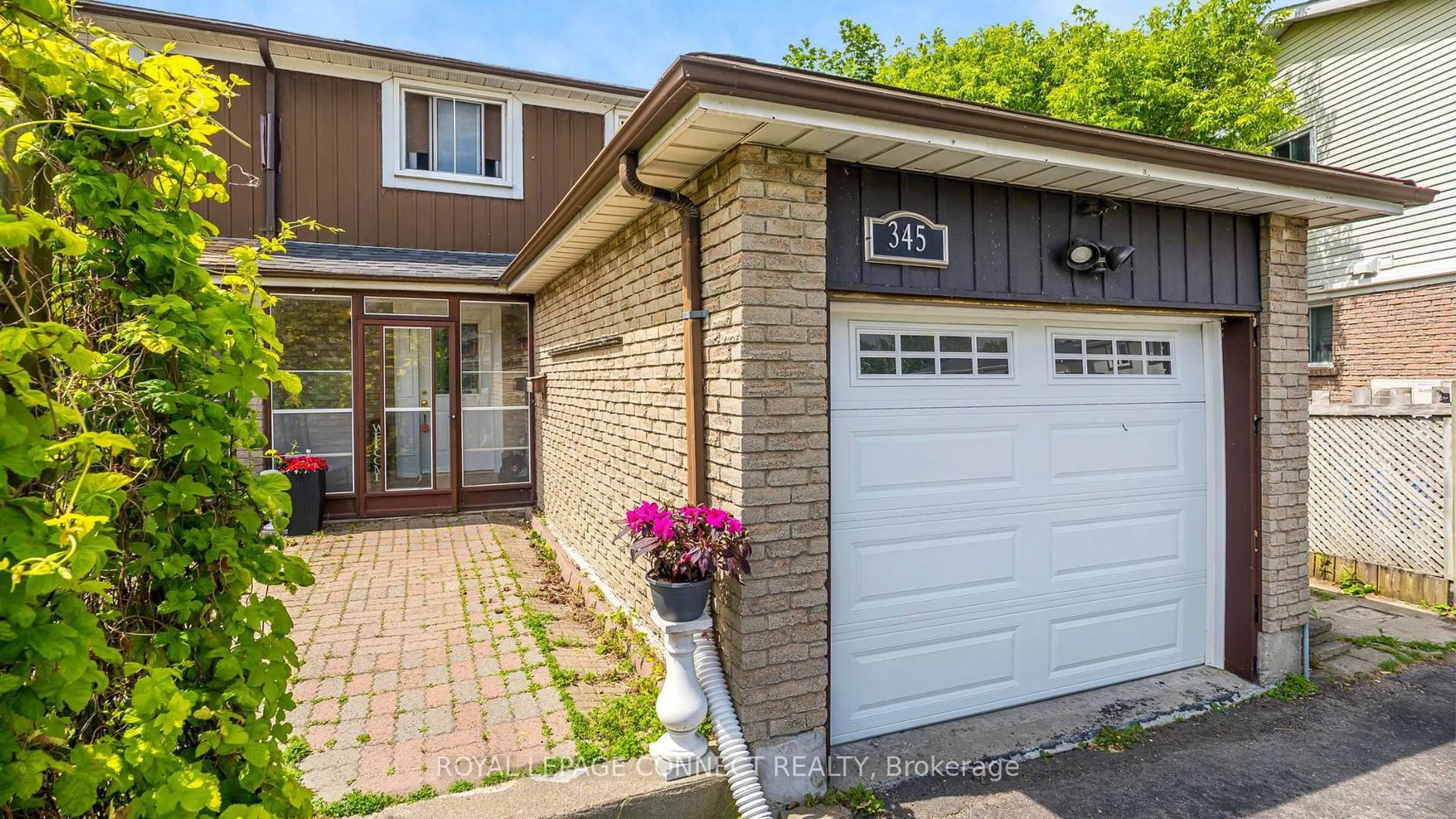 Home with brick exterior material, street for 345 Killarney Crt, Oshawa Ontario L1J 6C6