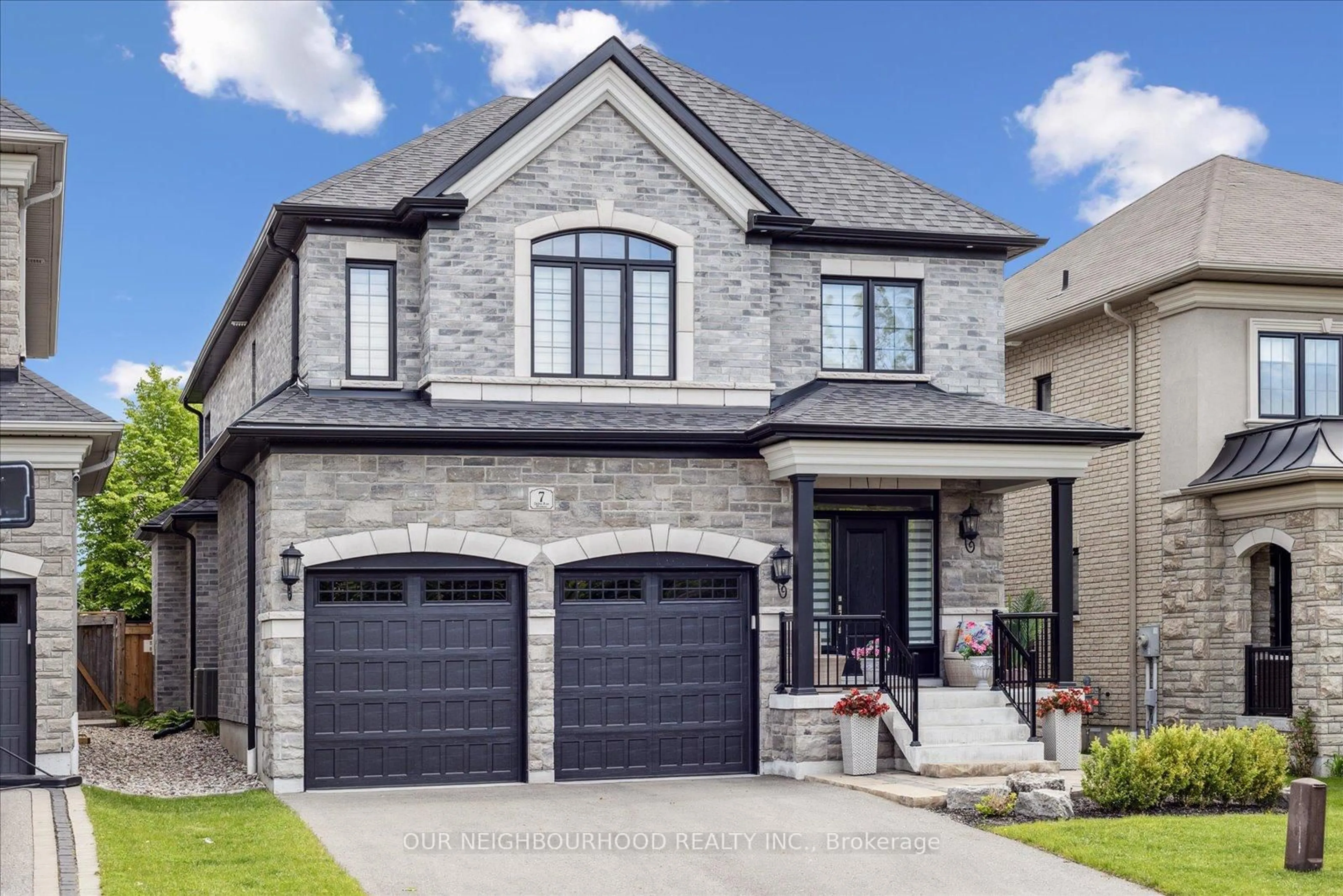 Home with brick exterior material, street for 7 Serene Crt, Whitby Ontario L1R 0L6