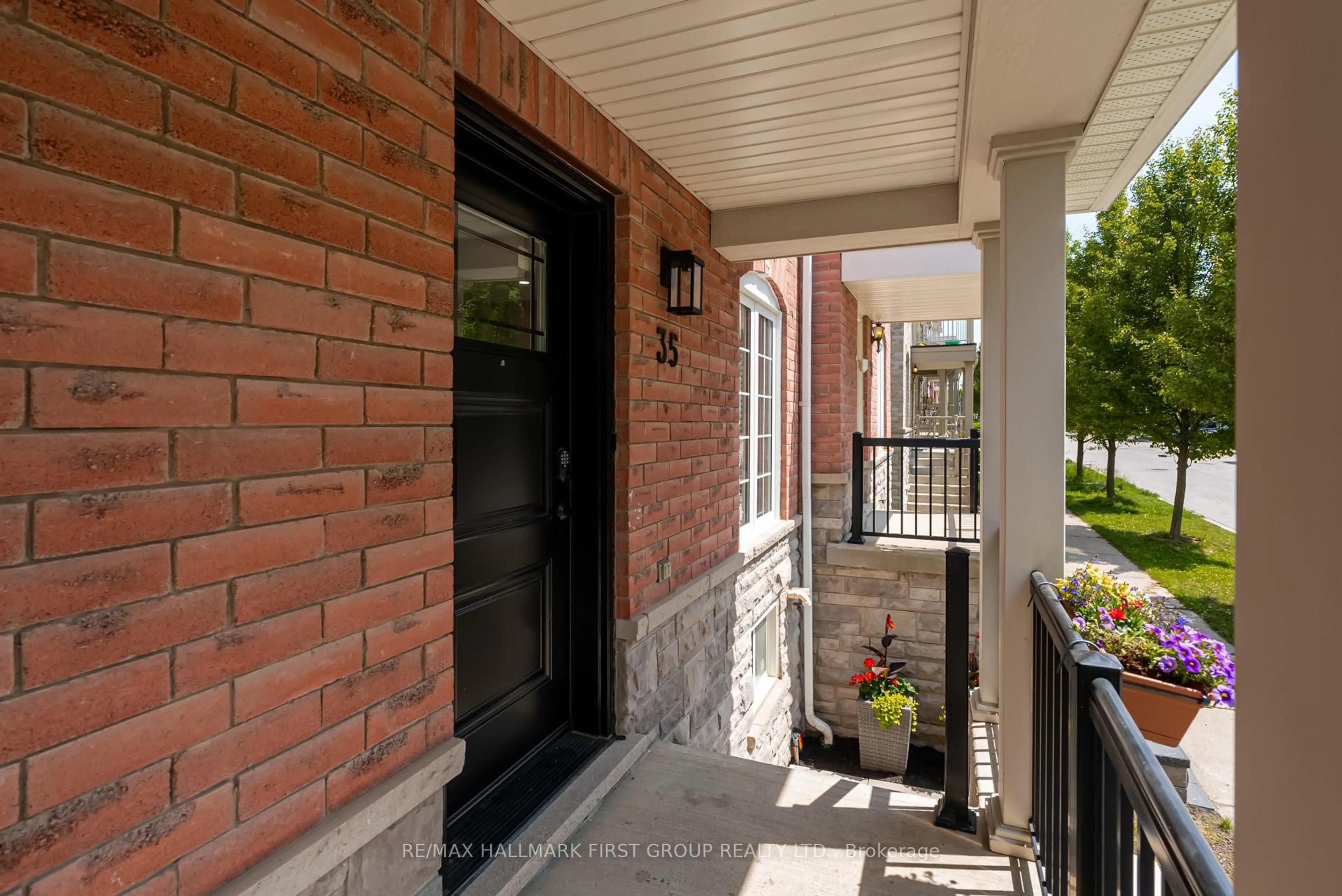 Home with brick exterior material, street for 35 Hesketh Rd, Ajax Ontario L1Z 0K7