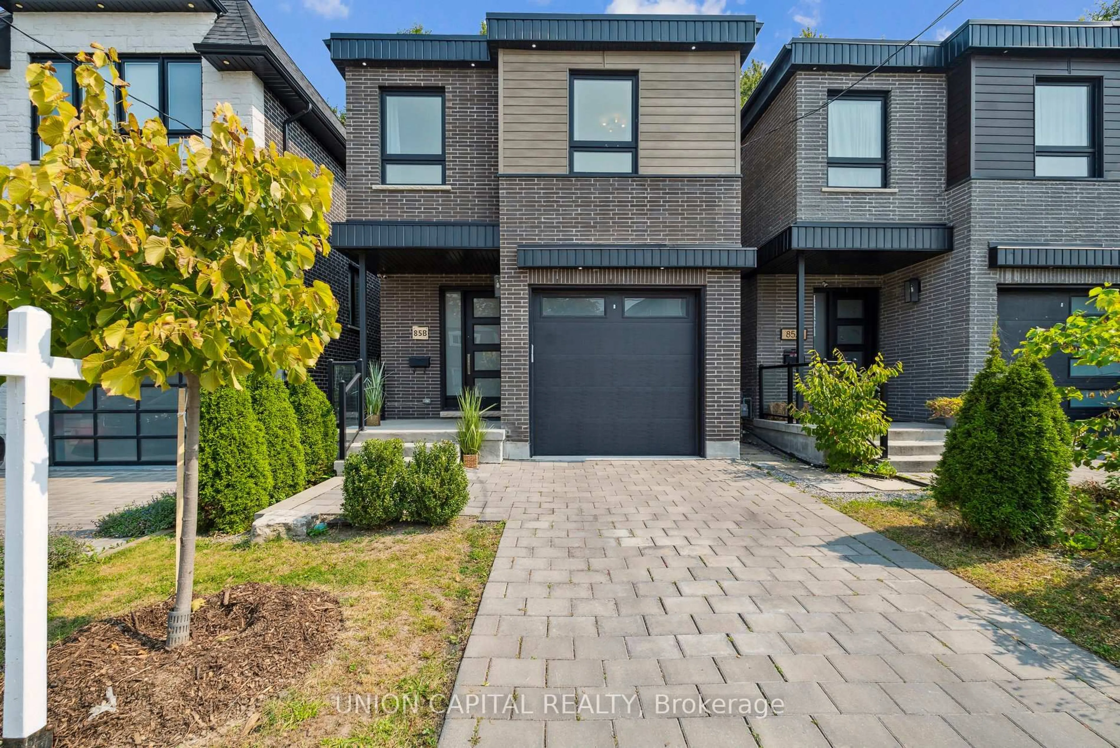 Home with brick exterior material, street for 85B Westbourne Ave, Toronto Ontario M1L 2Y6