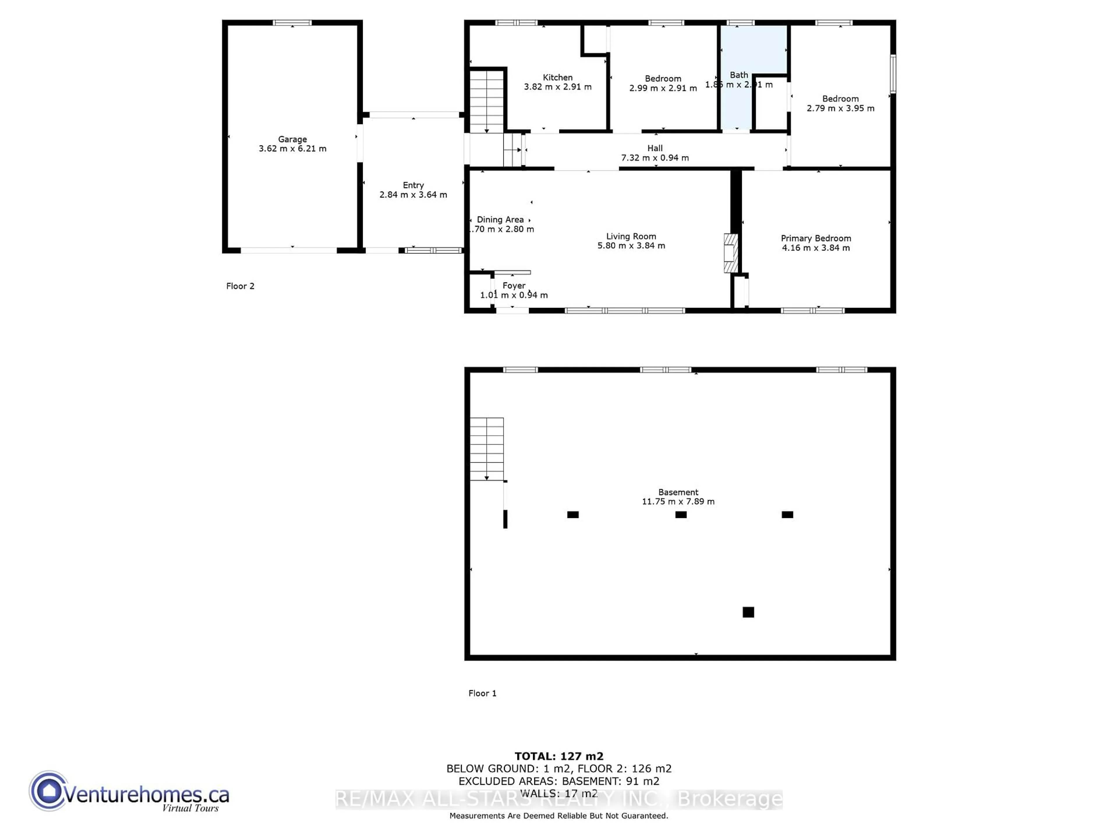 Floor plan for 59 Queens Rd, Whitby Ontario L1P 1K4