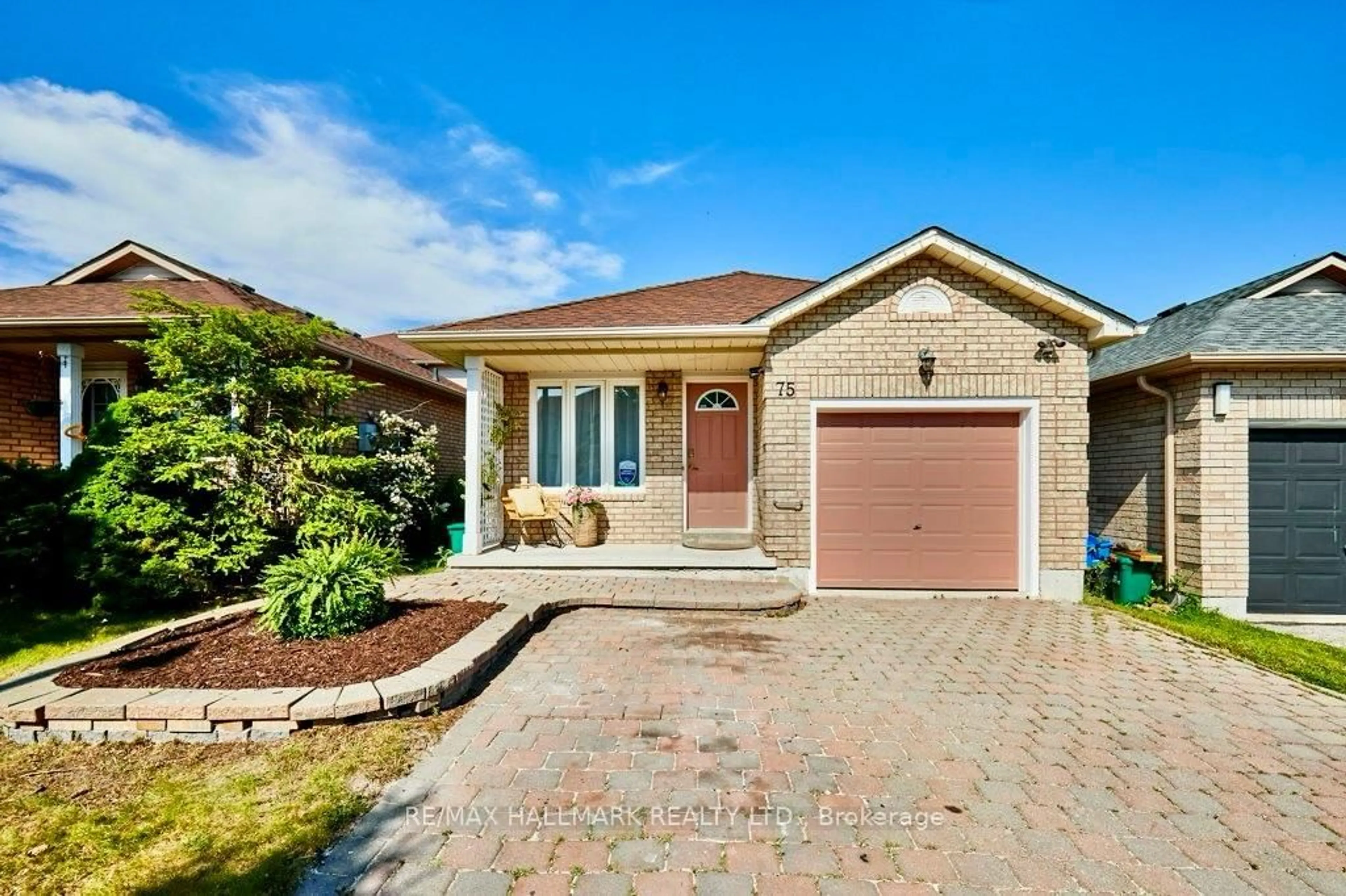 Home with brick exterior material, street for 75 Mallory St, Clarington Ontario L1E 3A8