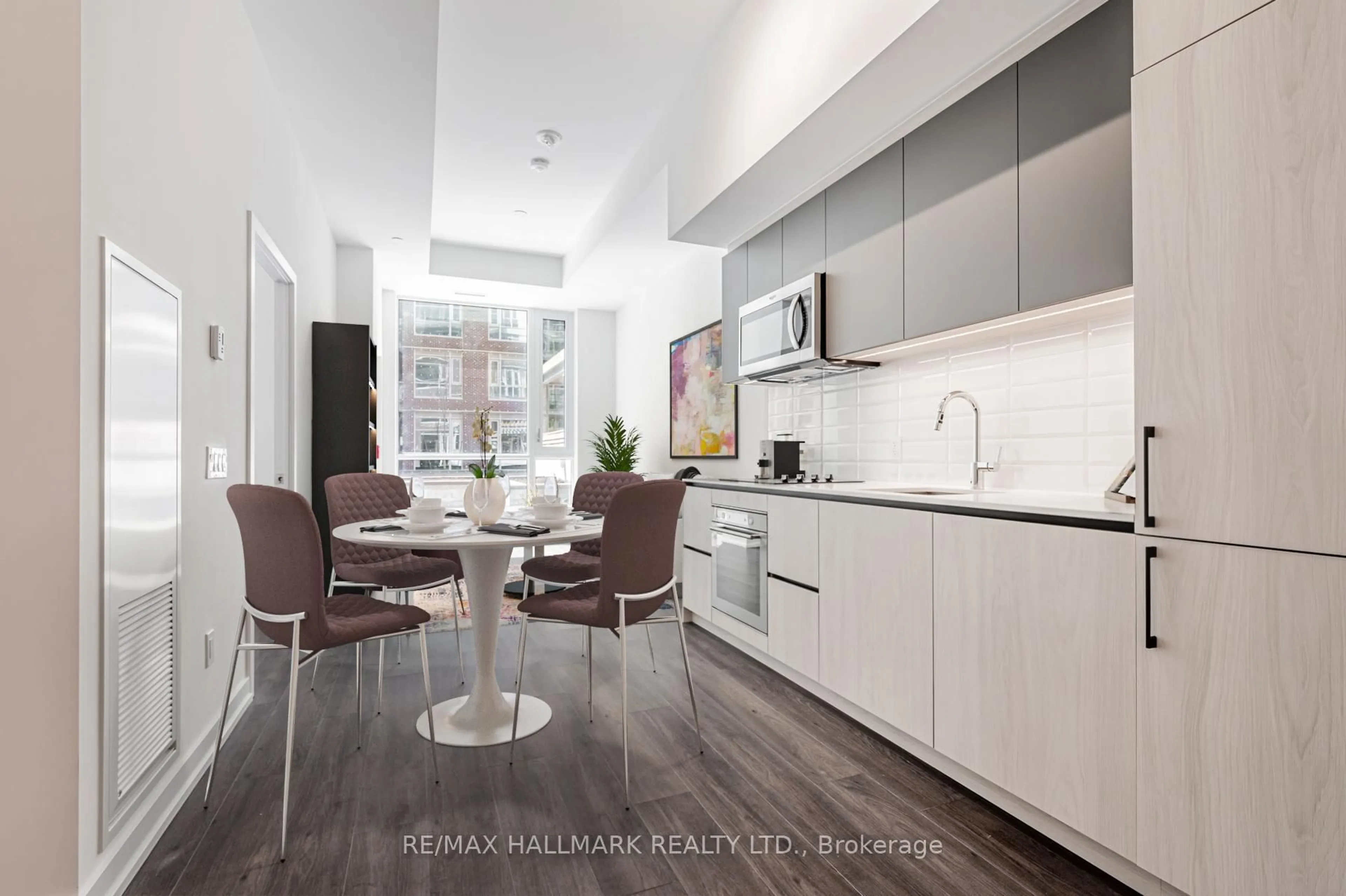Open concept kitchen, unknown for 150 Logan Ave #116, Toronto Ontario M4M 0E4