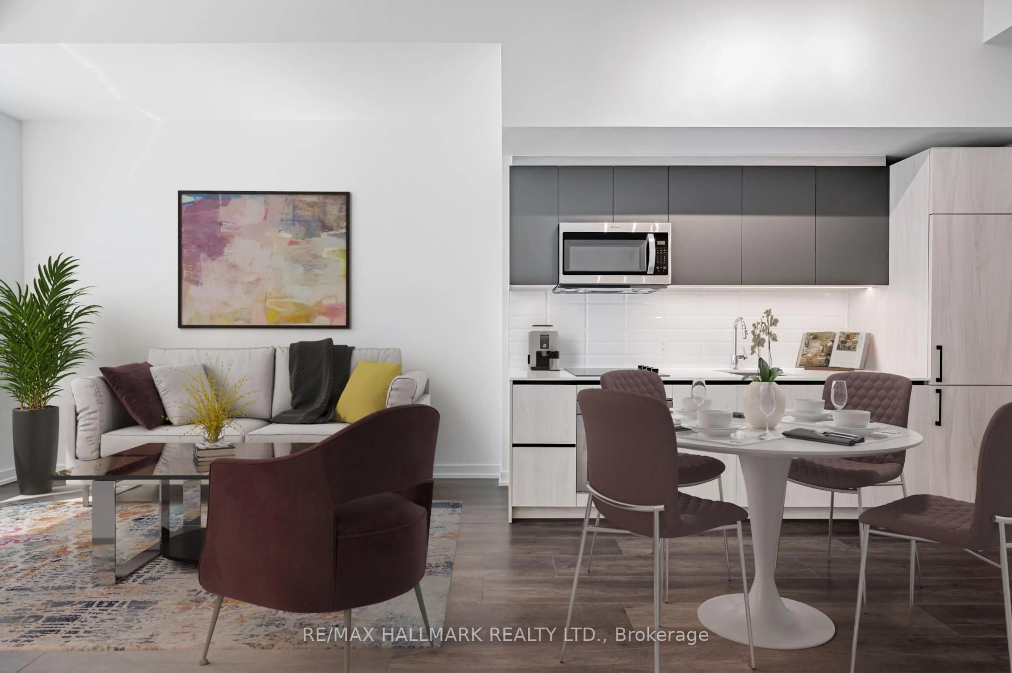 Open concept kitchen, unknown for 150 Logan Ave #116, Toronto Ontario M4M 0E4