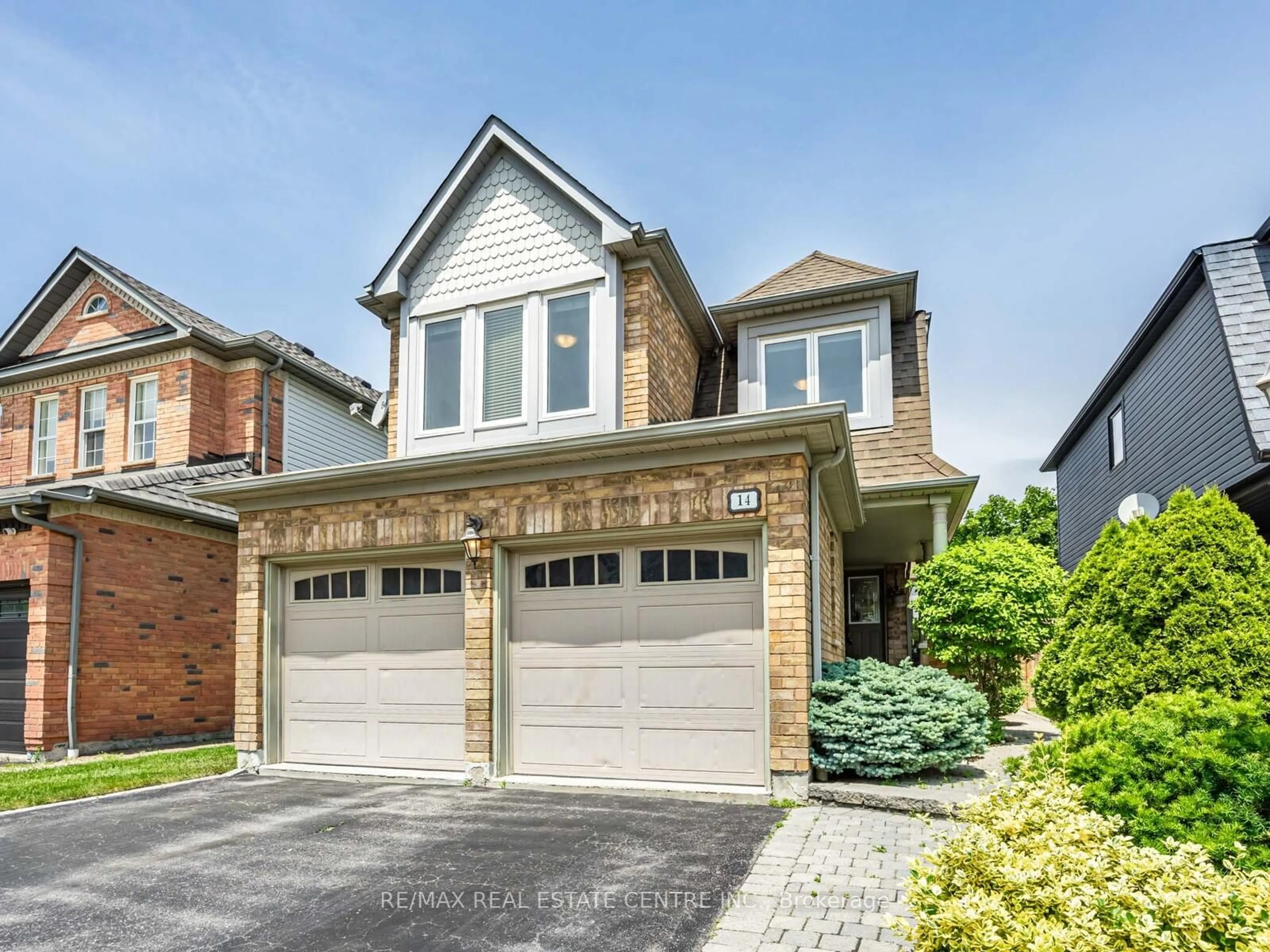 Home with brick exterior material, street for 14 Constance Dr, Whitby Ontario L1P 1N3