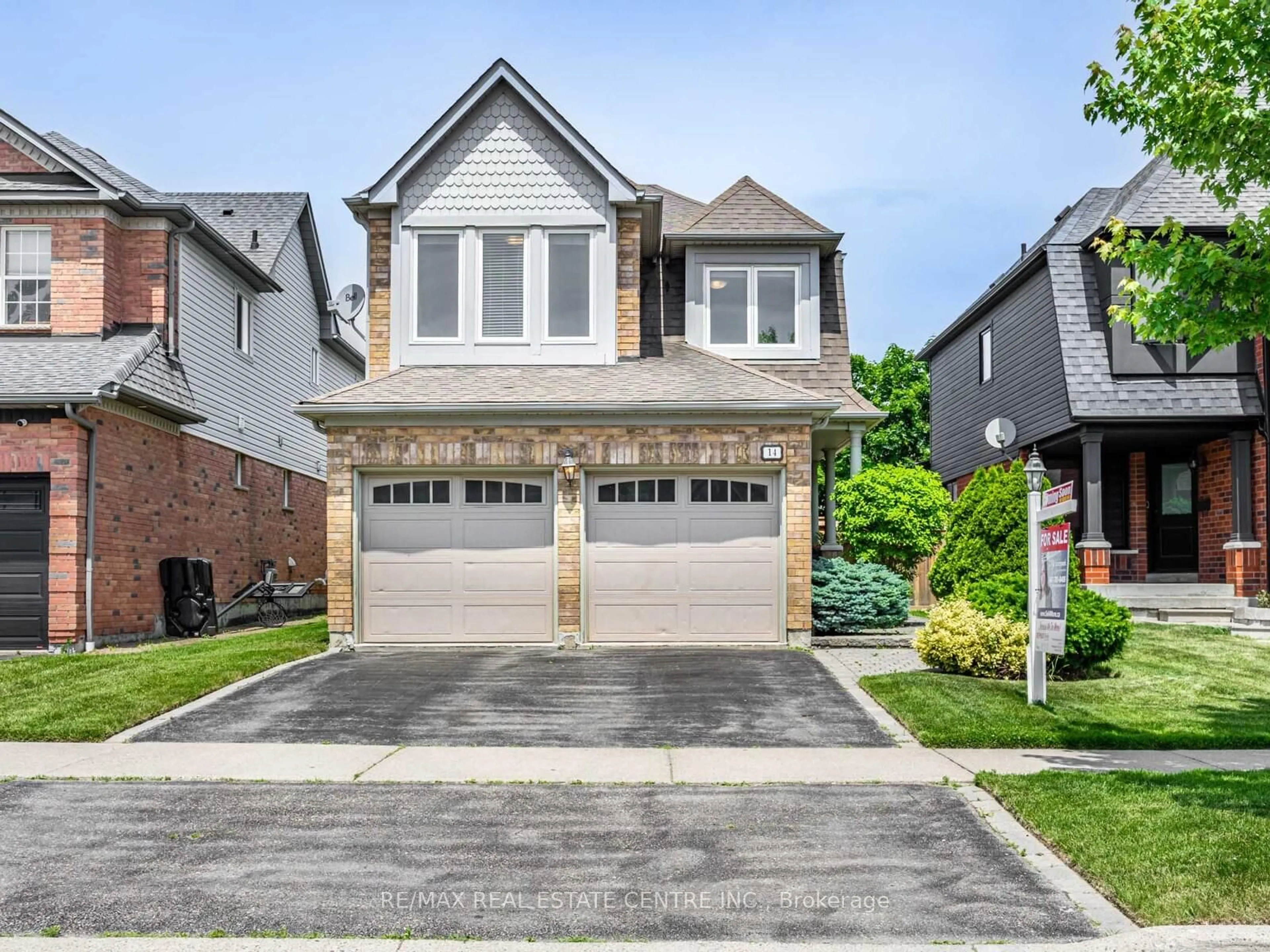 Home with brick exterior material, street for 14 Constance Dr, Whitby Ontario L1P 1N3