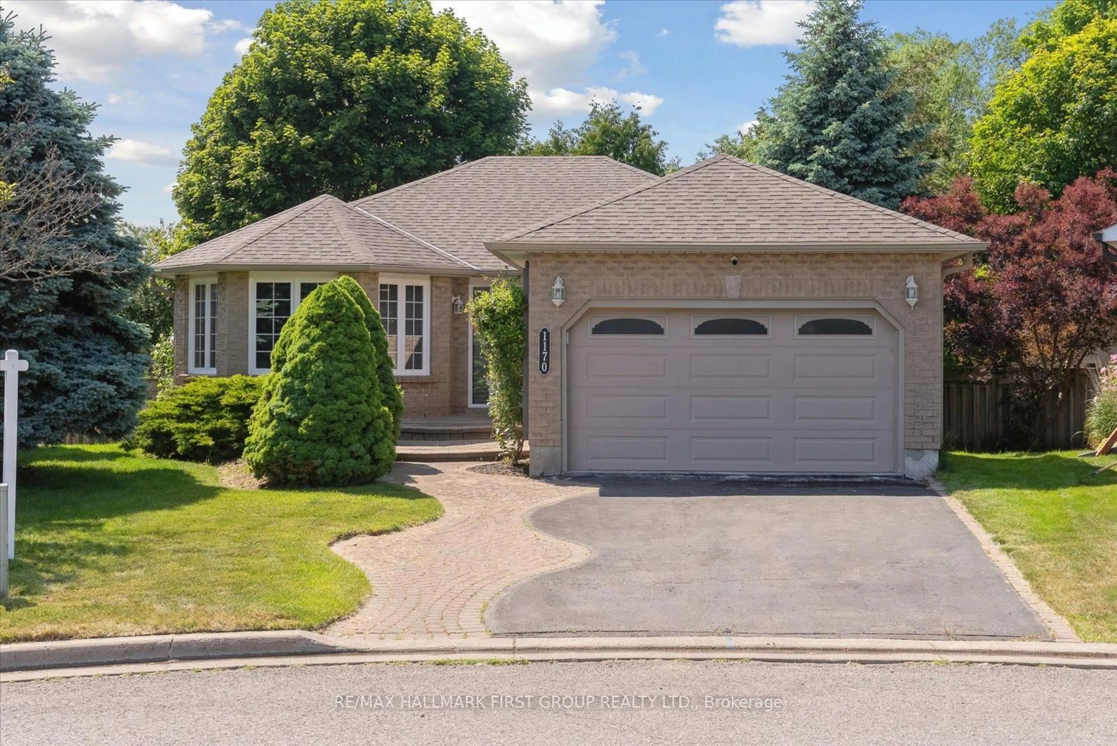 Home with brick exterior material, street for 1170 Snowberry Crt, Oshawa Ontario L1K 2J3