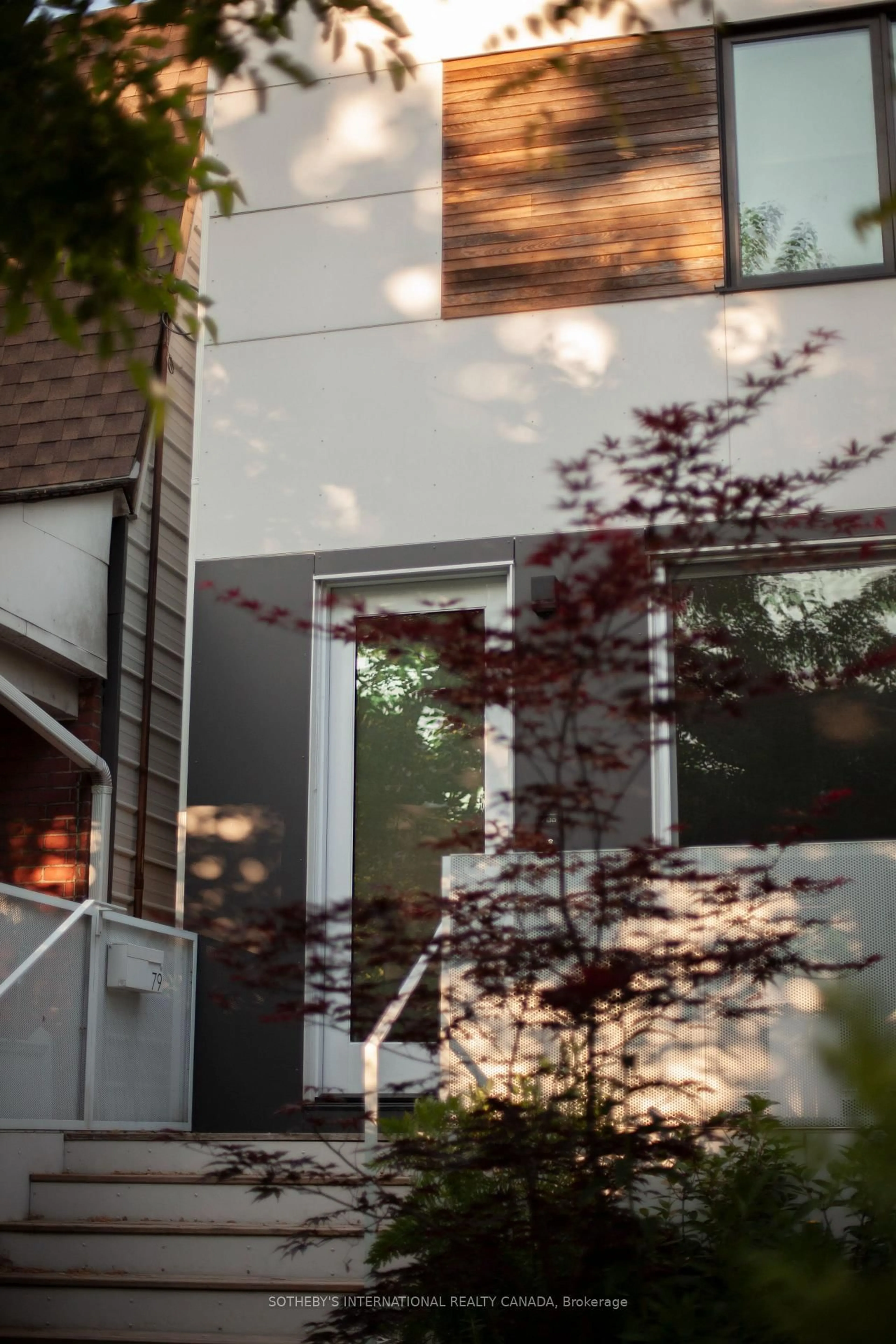 Home with brick exterior material, street for 79 Eaton Ave #A, Toronto Ontario M4J 2Z4