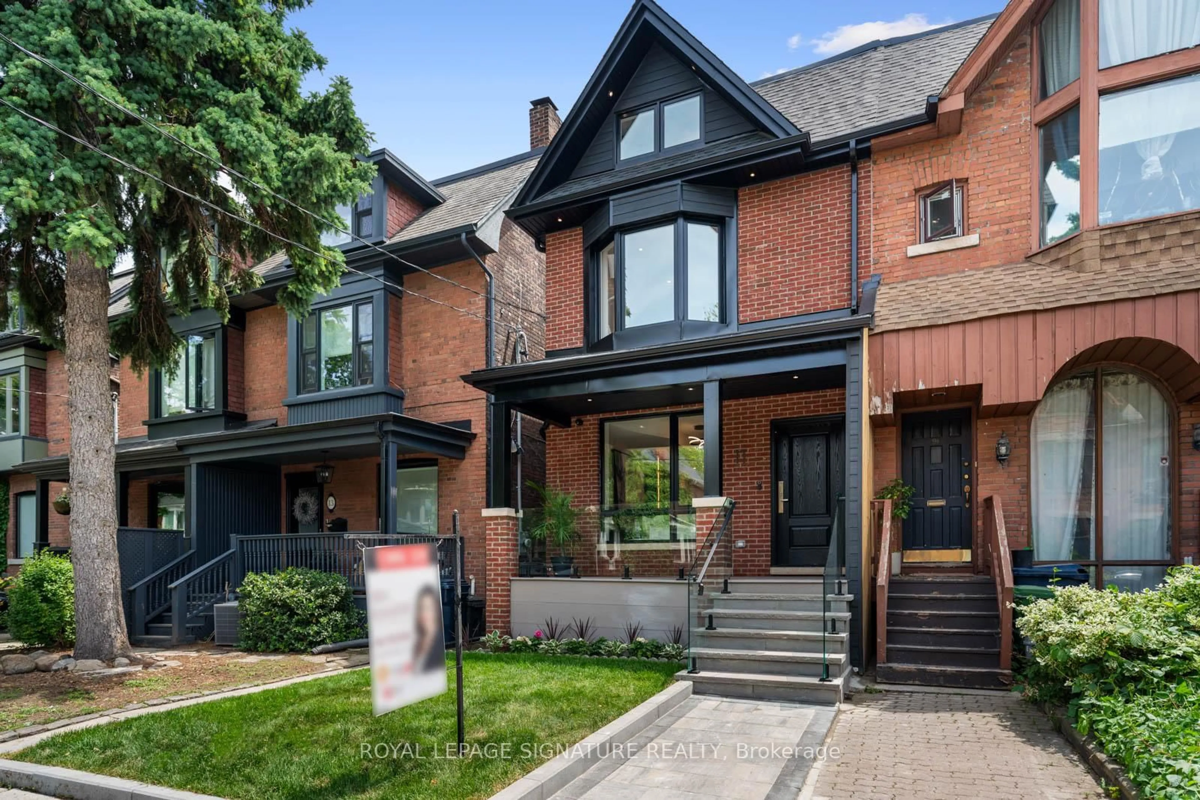 Home with brick exterior material, street for 11 Victor Ave, Toronto Ontario M4K 1A7