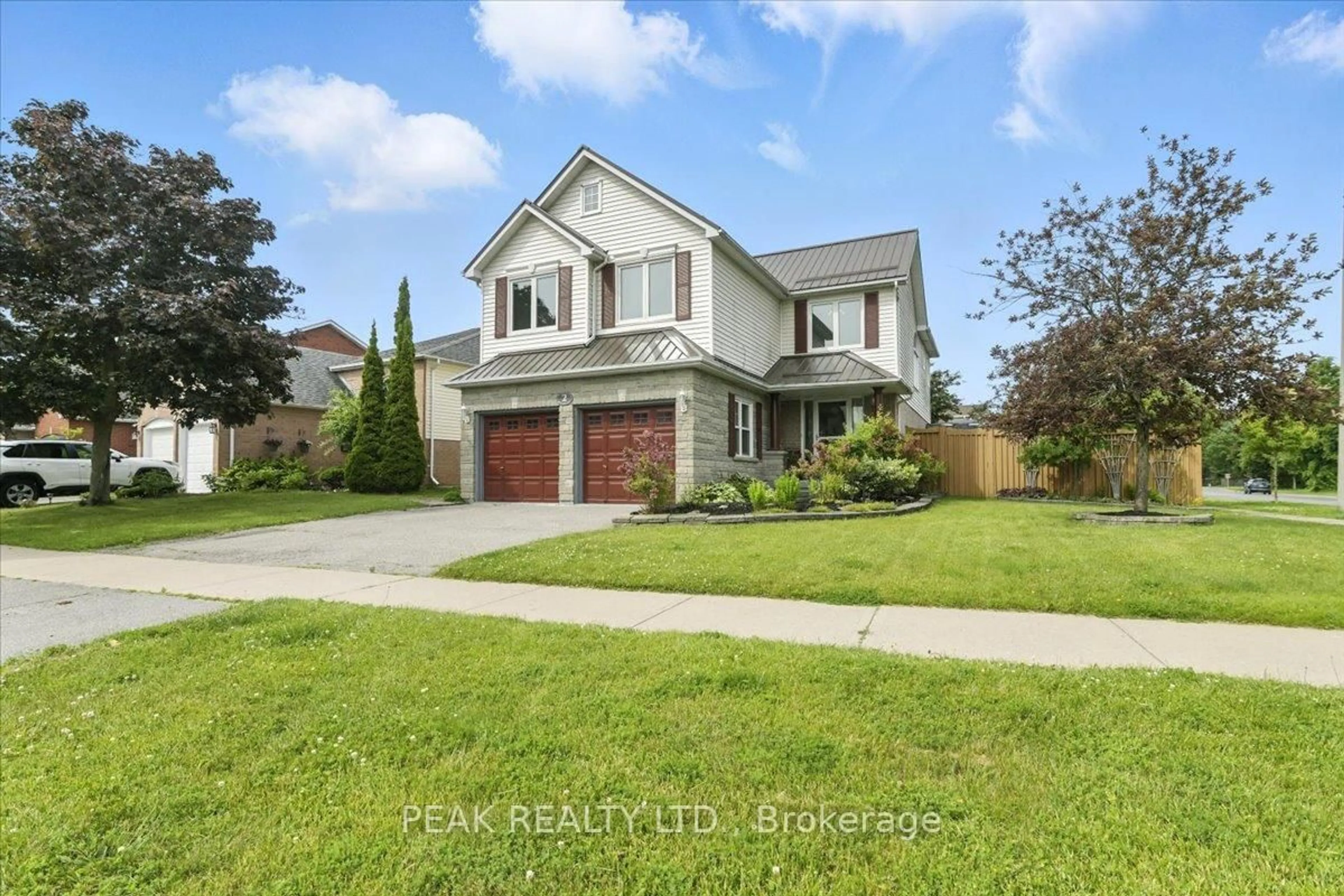 Home with brick exterior material, street for 2 Granary Lane, Clarington Ontario L1E 2X9