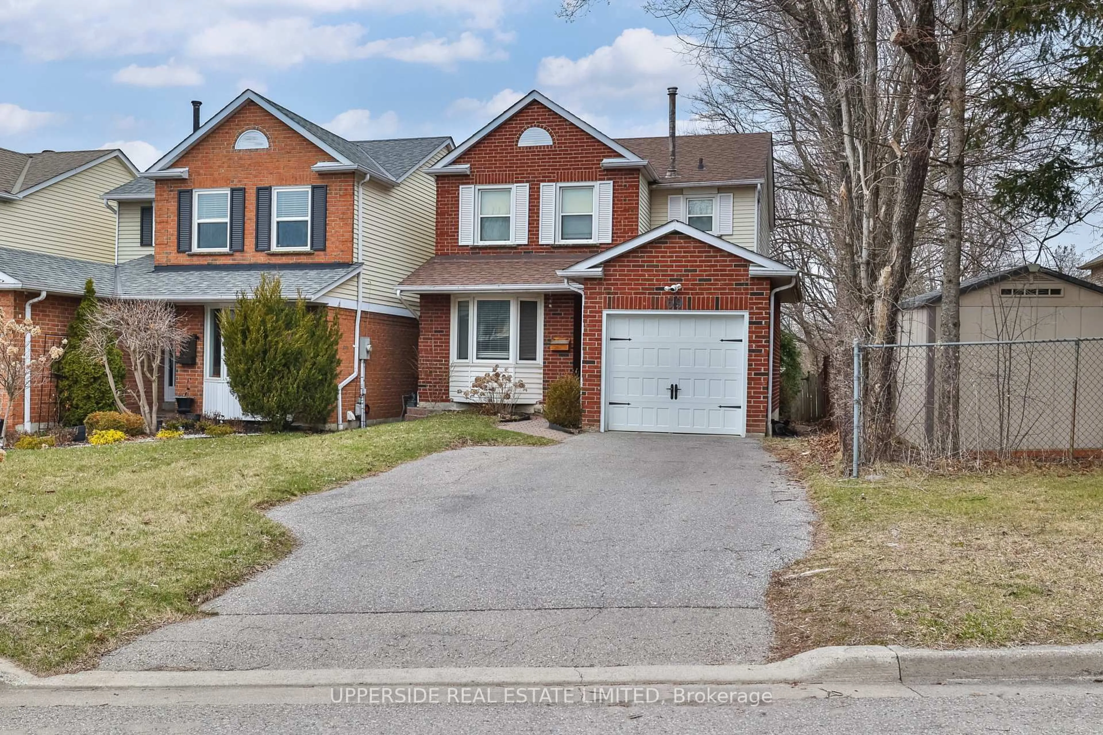 Home with brick exterior material, street for 69 Janedale Cres, Whitby Ontario L1N 6Z5