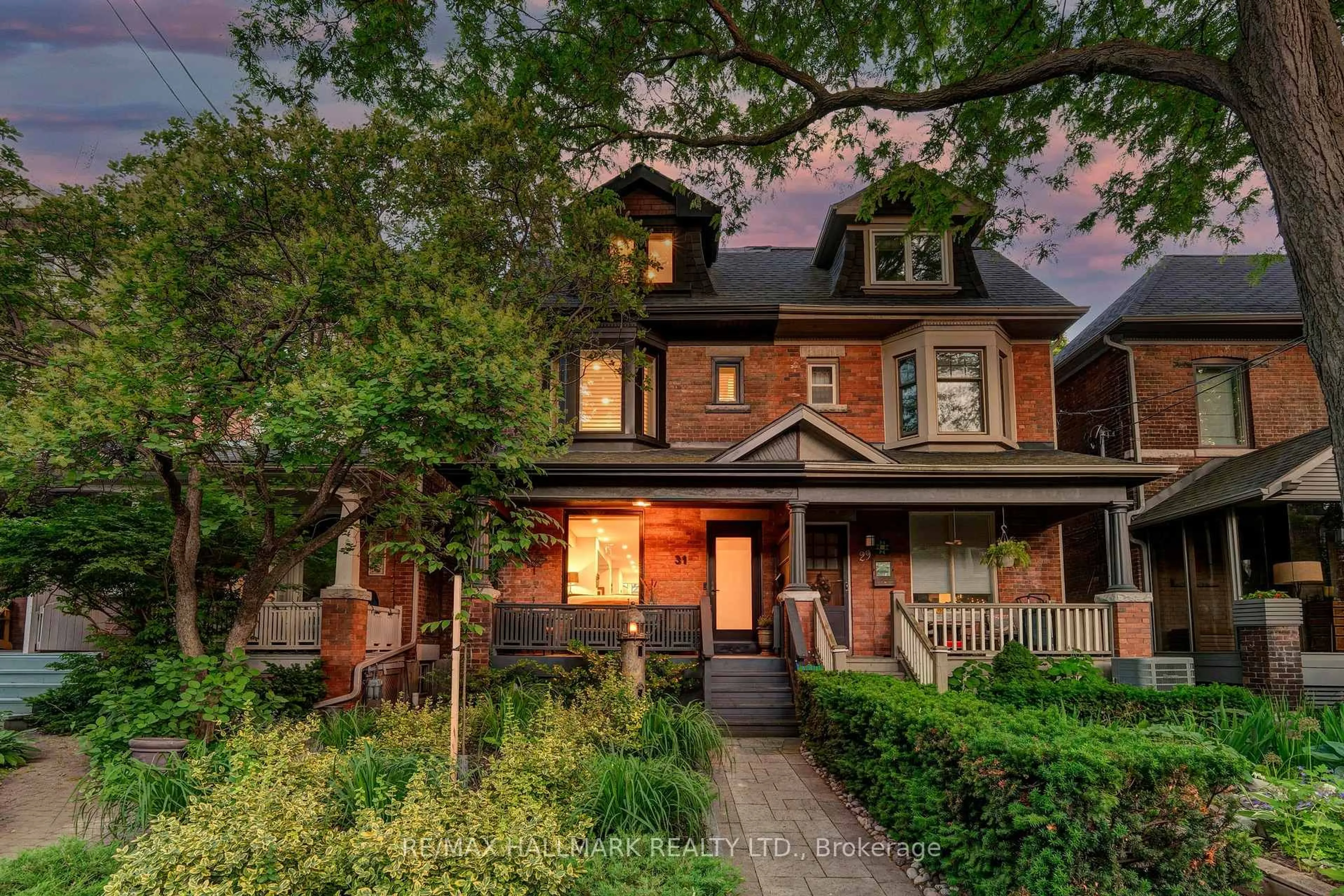 Home with brick exterior material, street for 31 Garnock Ave, Toronto Ontario M4K 1M1
