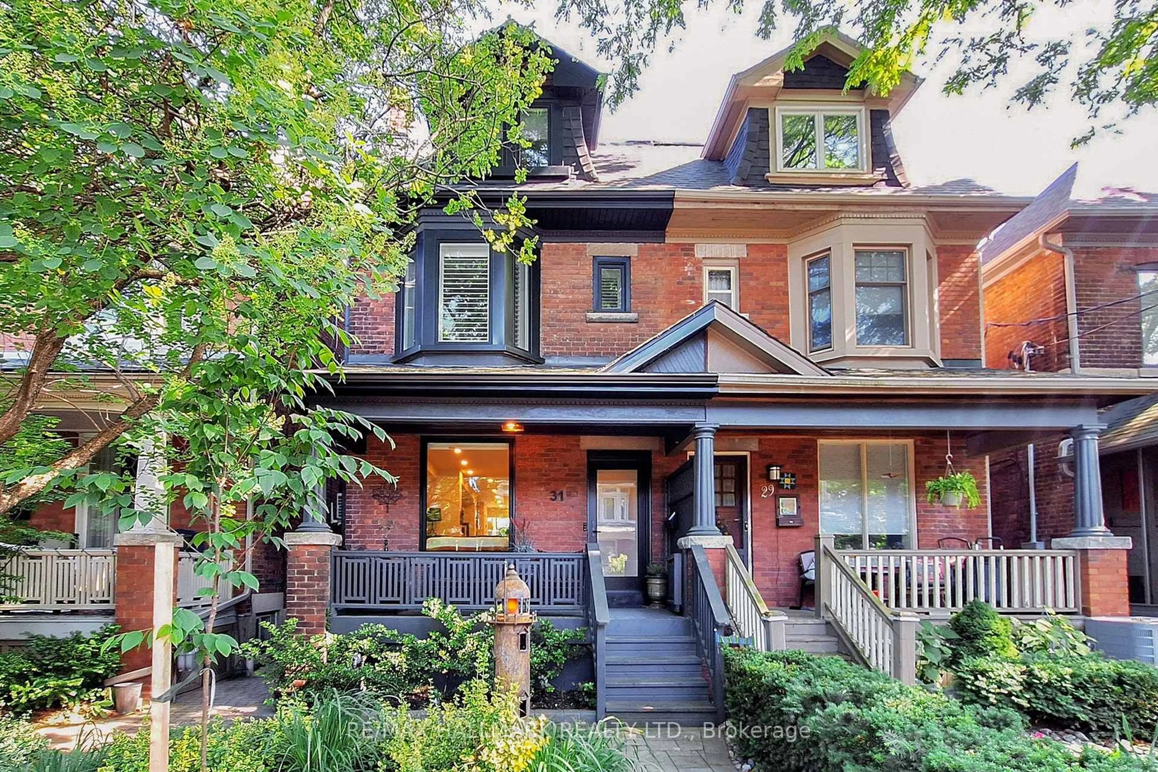Home with brick exterior material, street for 31 Garnock Ave, Toronto Ontario M4K 1M1