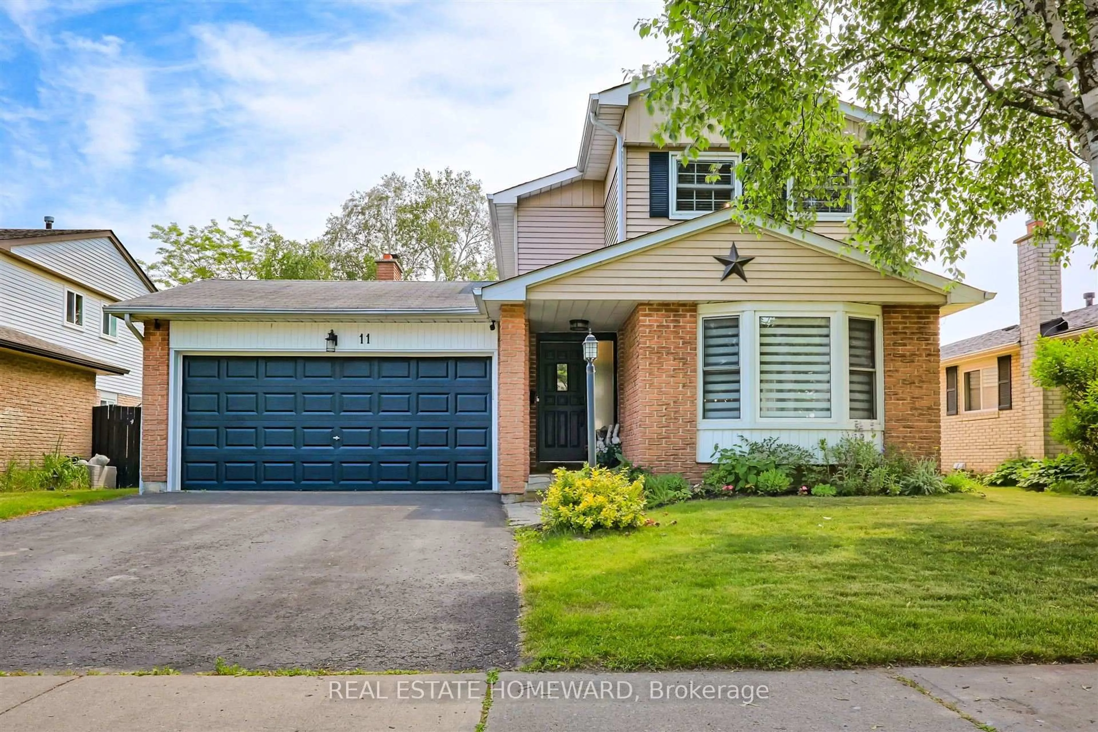 Home with brick exterior material, street for 11 Slater Cres, Ajax Ontario L1S 3J2