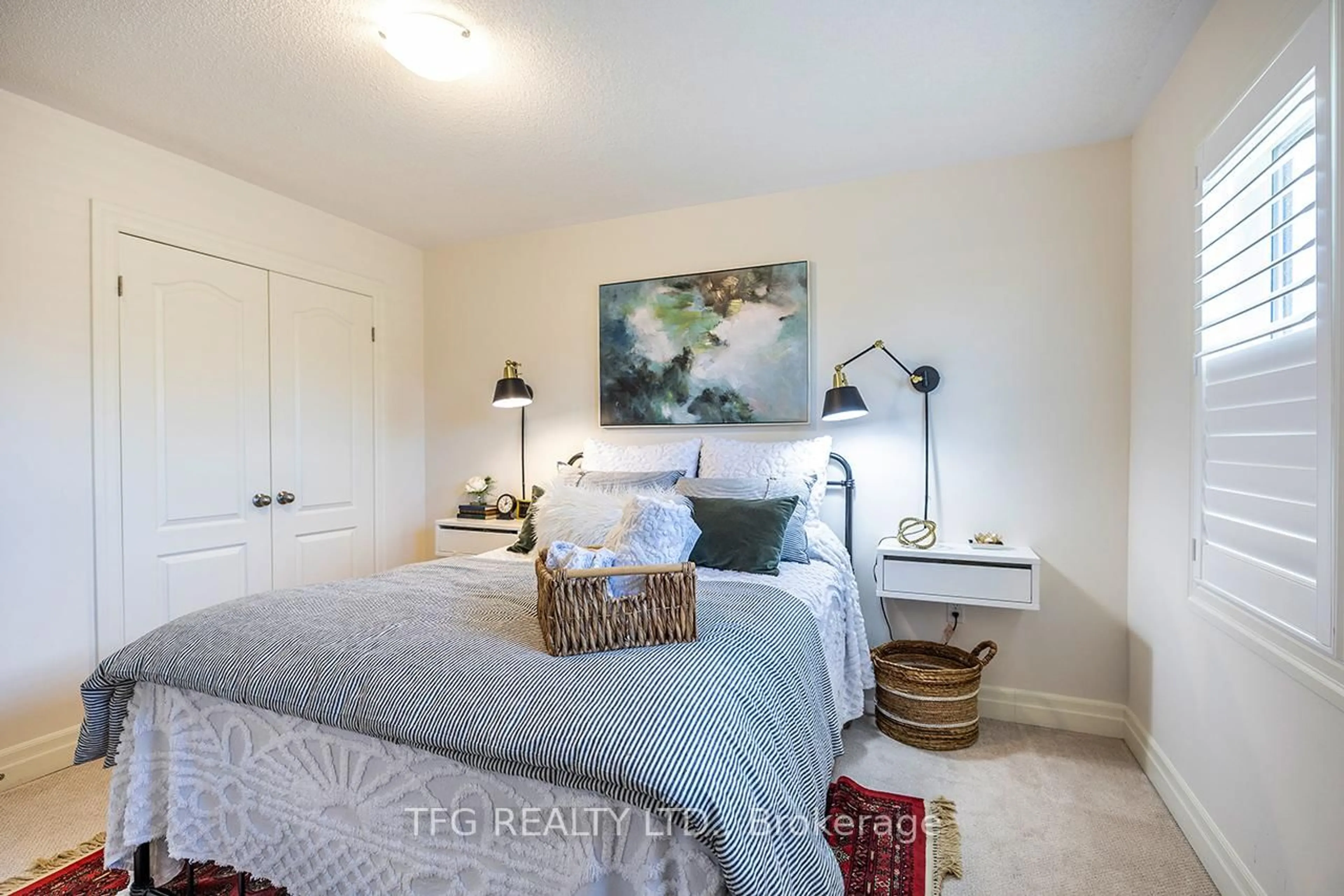 Bedroom with bed, unknown for 291 Kenneth Cole Dr, Clarington Ontario L1C 0W3