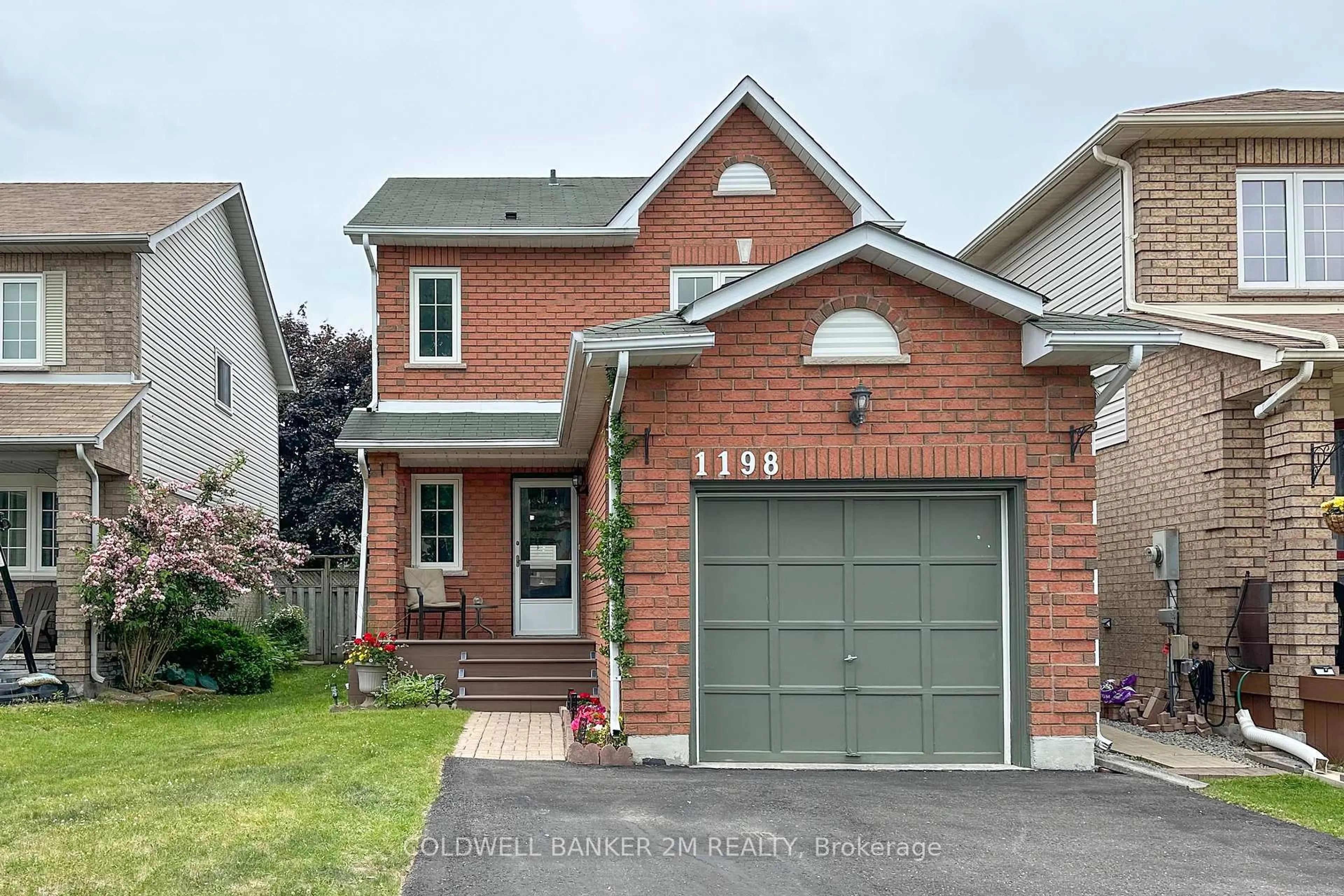 Home with brick exterior material, street for 1198 Beaver Valley Cres, Oshawa Ontario L1J 8N1
