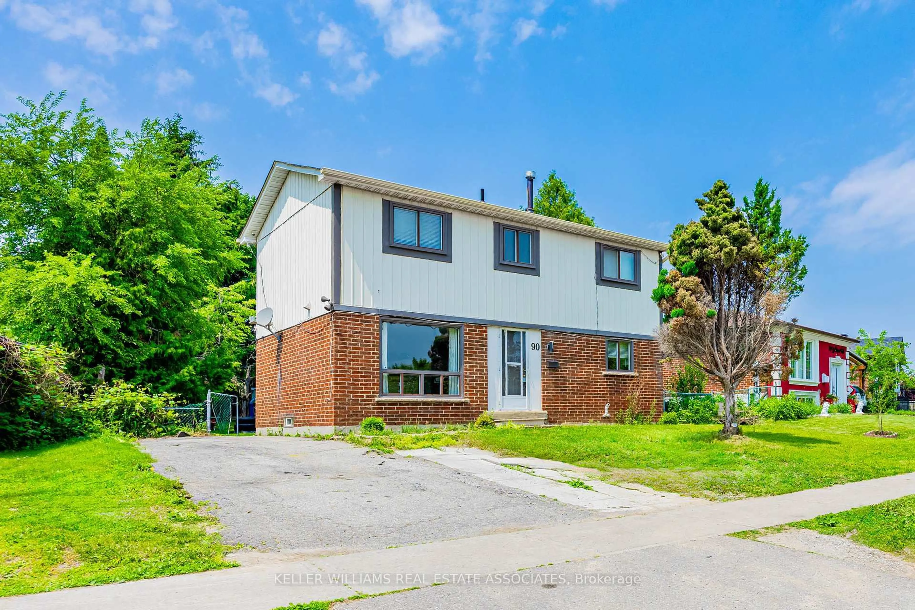 Home with brick exterior material, street for 90 Wickson Tr, Toronto Ontario M1B 1P3