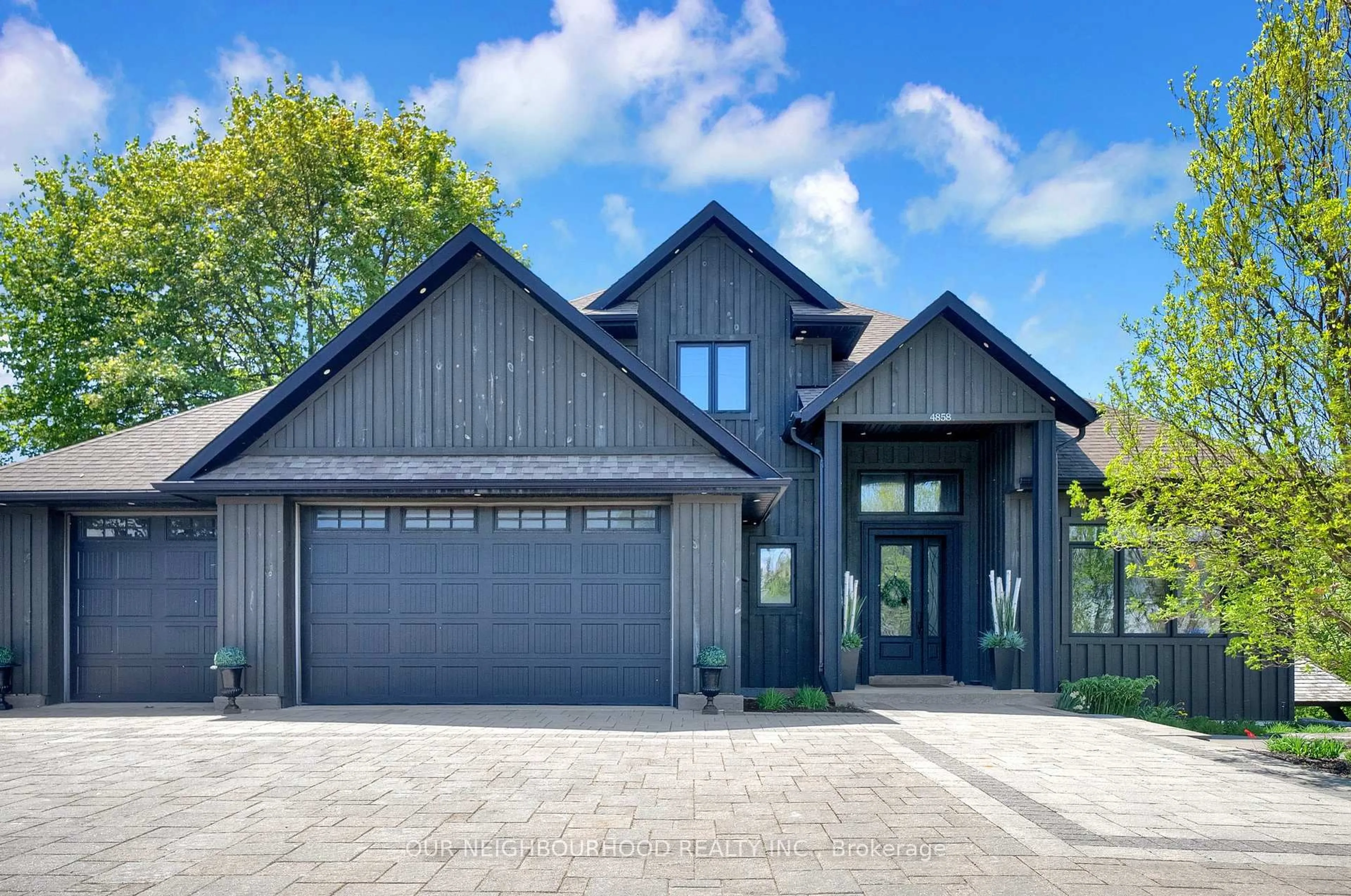 Home with brick exterior material, street for 4858 Trulls Rd, Clarington Ontario L0B 1J0