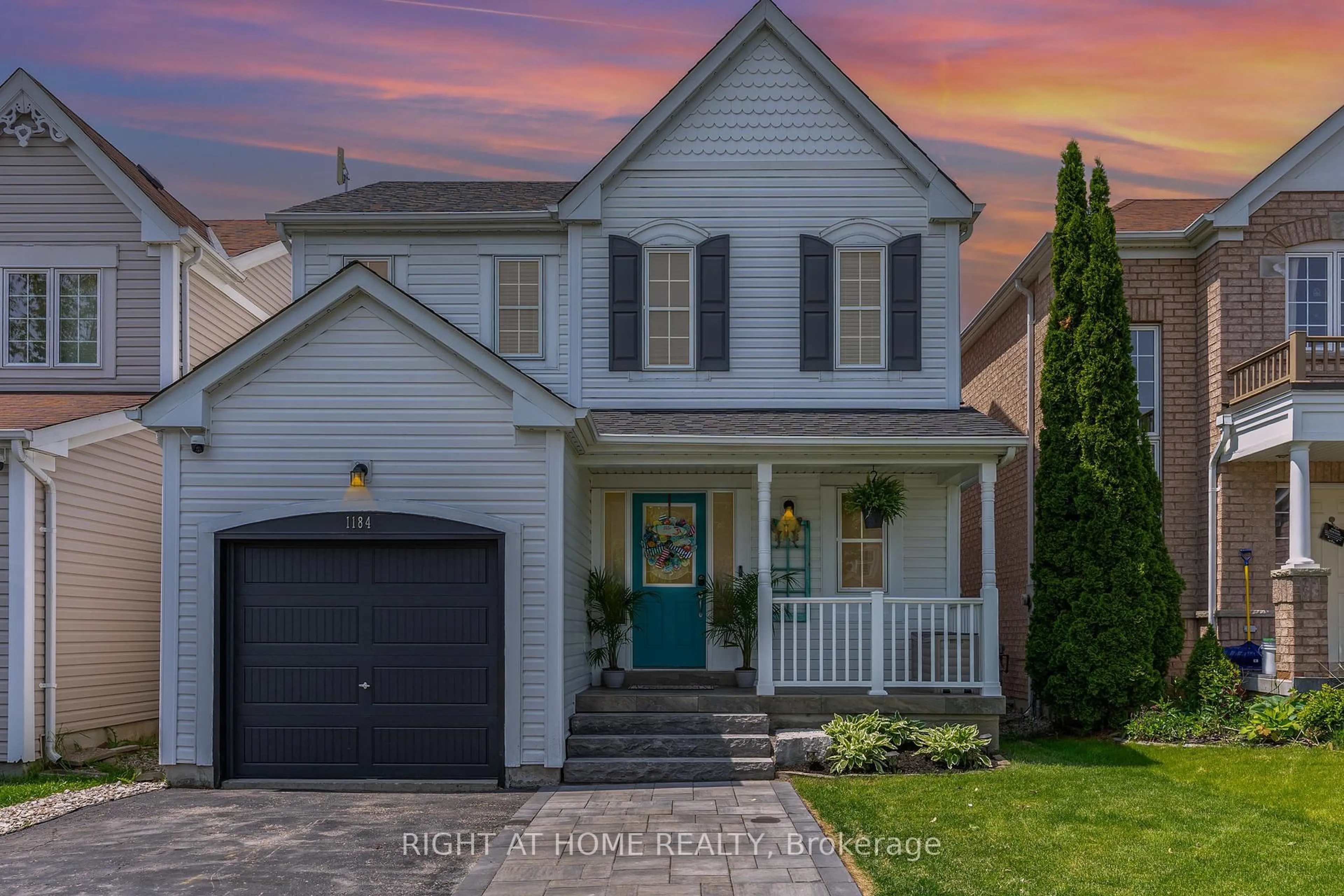 Home with vinyl exterior material, street for 1184 Stire St, Oshawa Ontario L1K 0G5