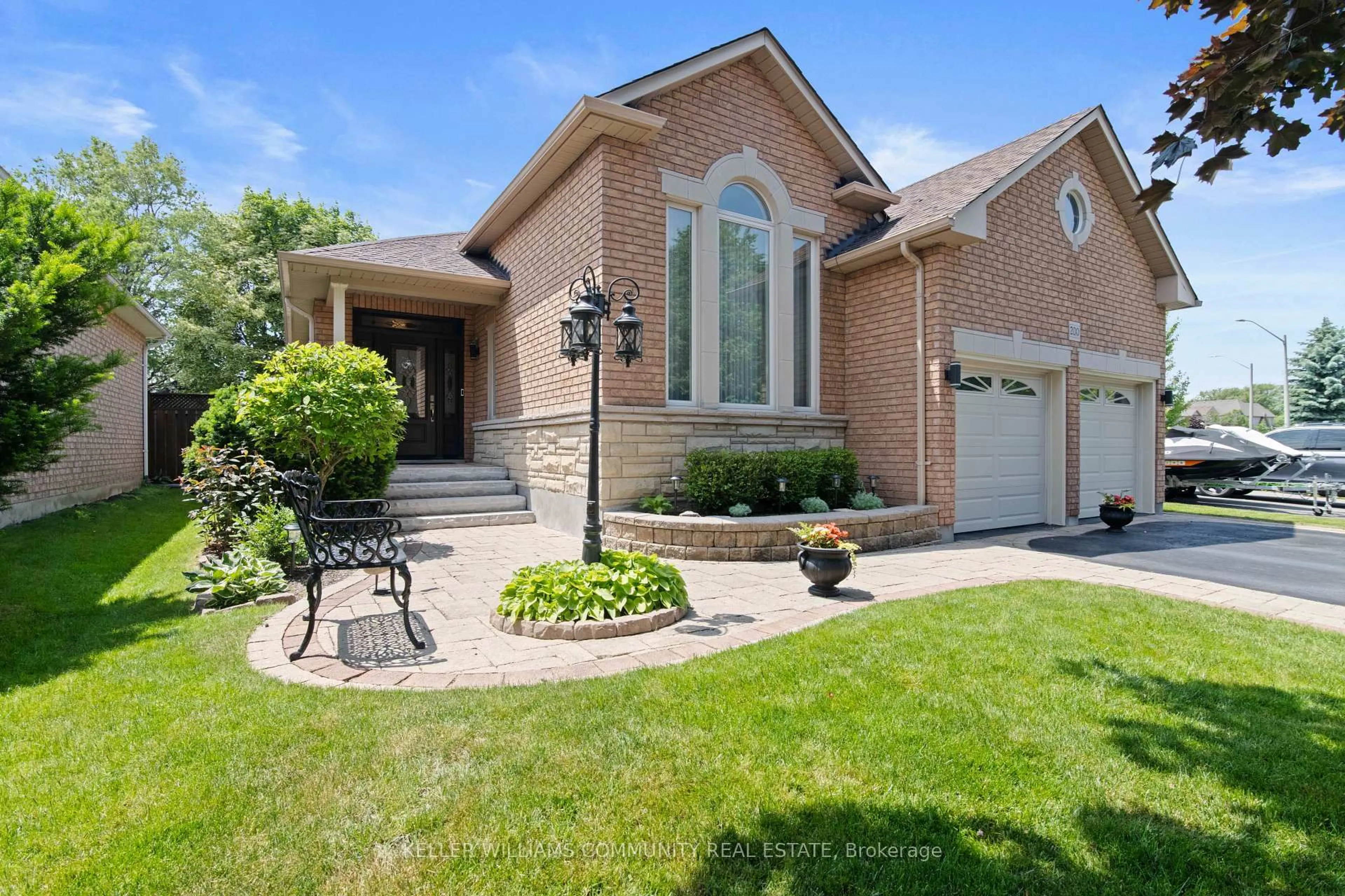 Home with brick exterior material, street for 200 Sprucewood Cres, Clarington Ontario L1C 5H3
