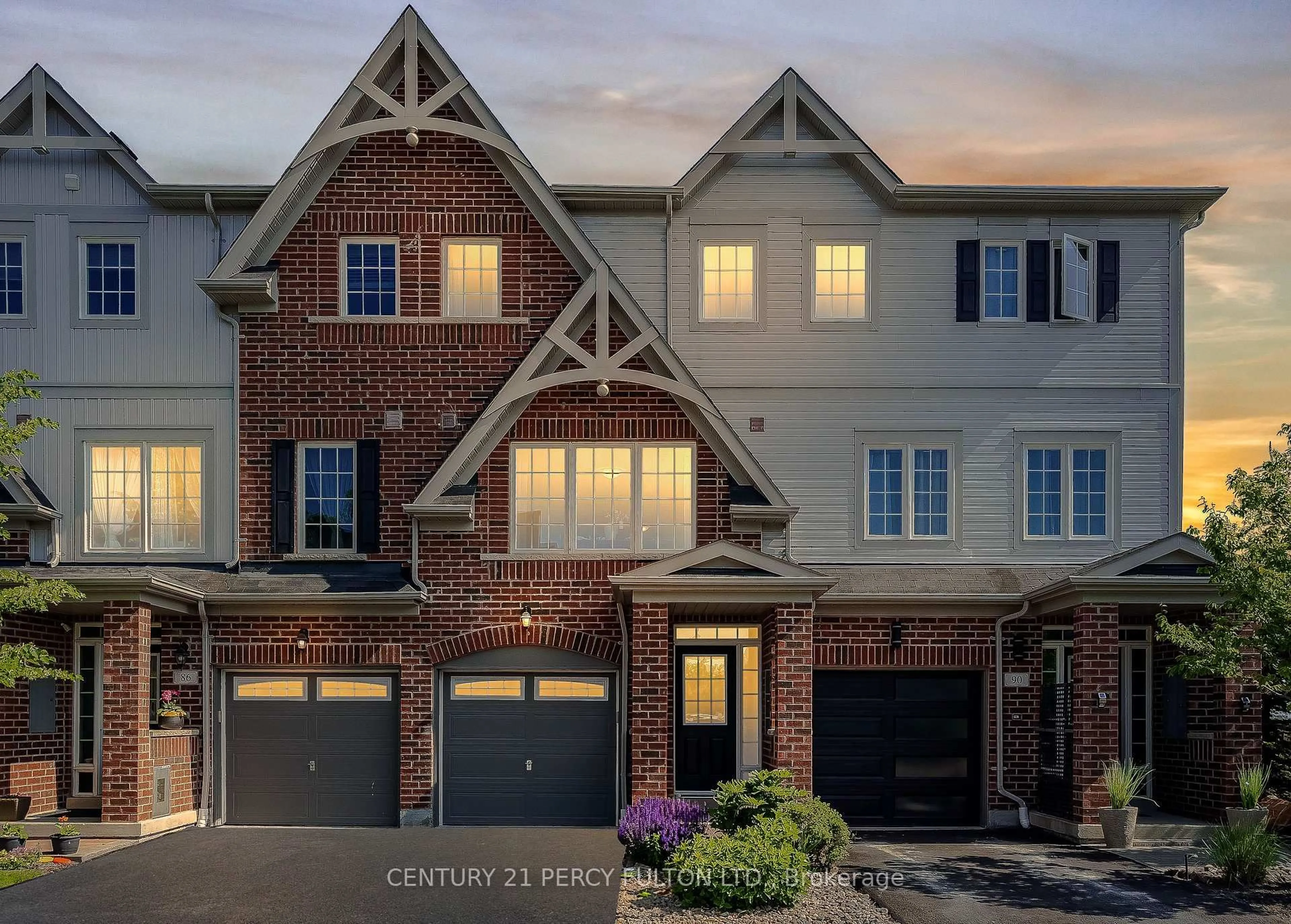 Home with brick exterior material, street for 88 Magpie Way, Whitby Ontario L1N 0K5