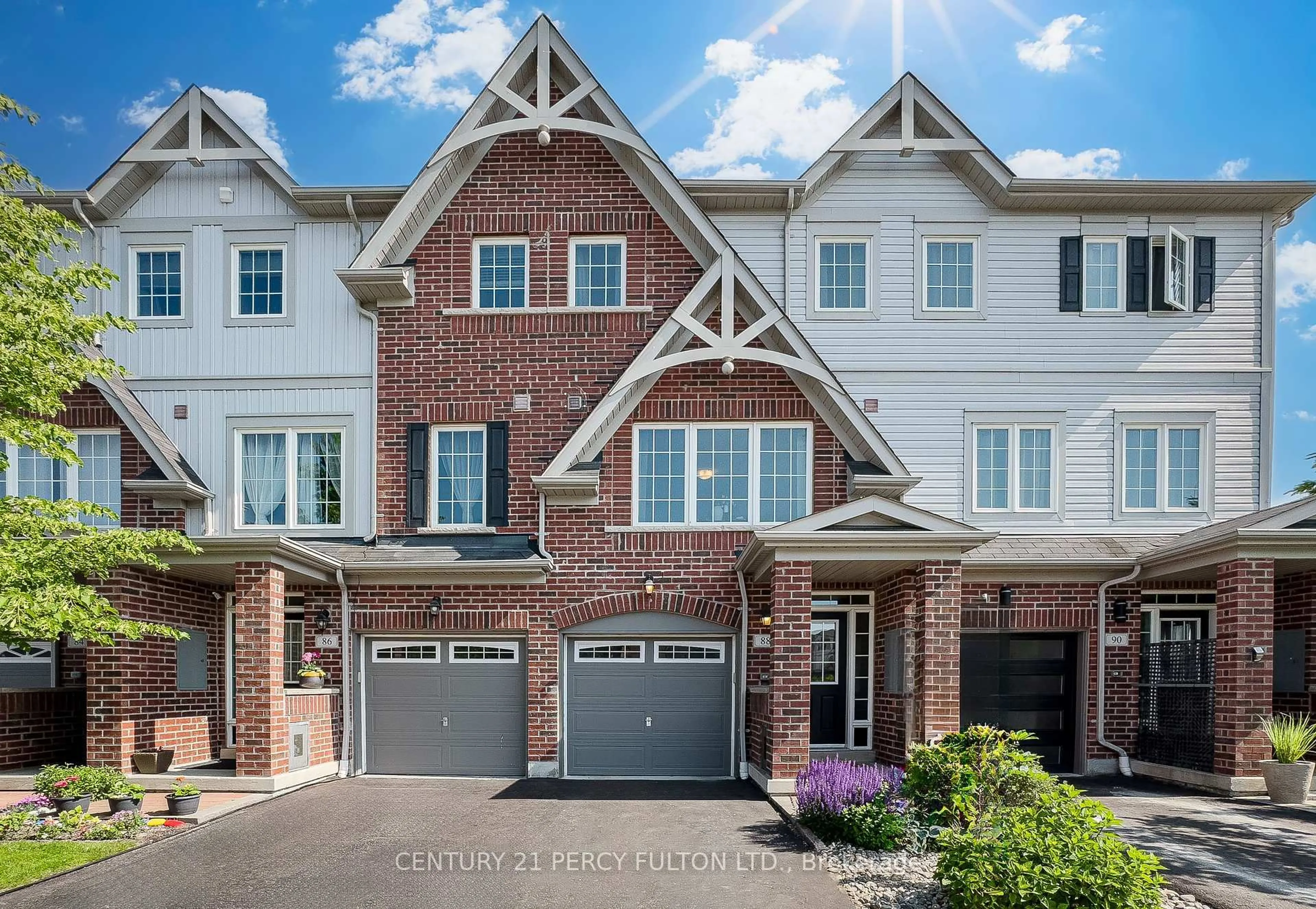 Home with brick exterior material, street for 88 Magpie Way, Whitby Ontario L1N 0K5