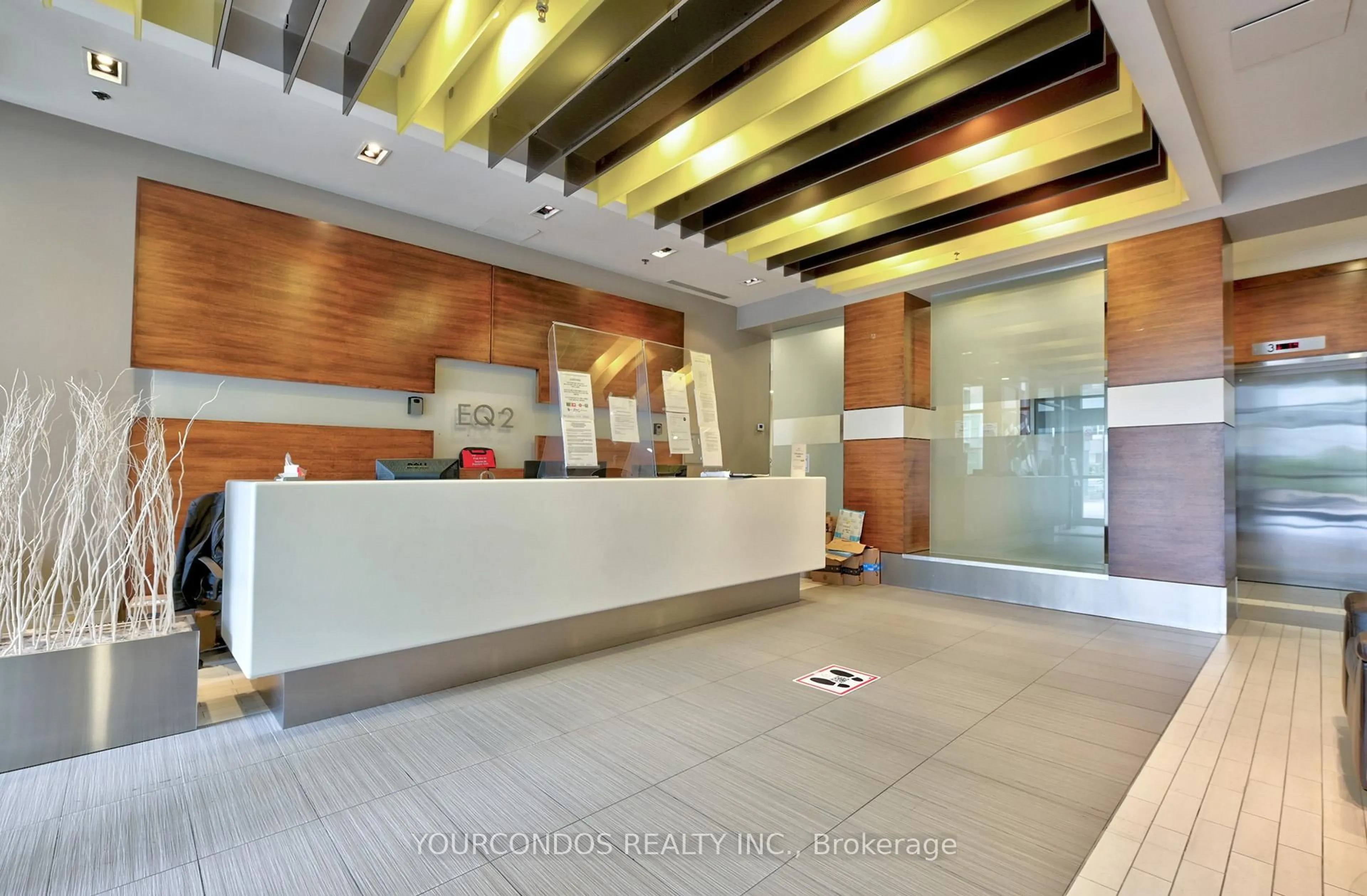 Lobby for 60 Town Centre Crt #1209, Toronto Ontario M1P 0B1