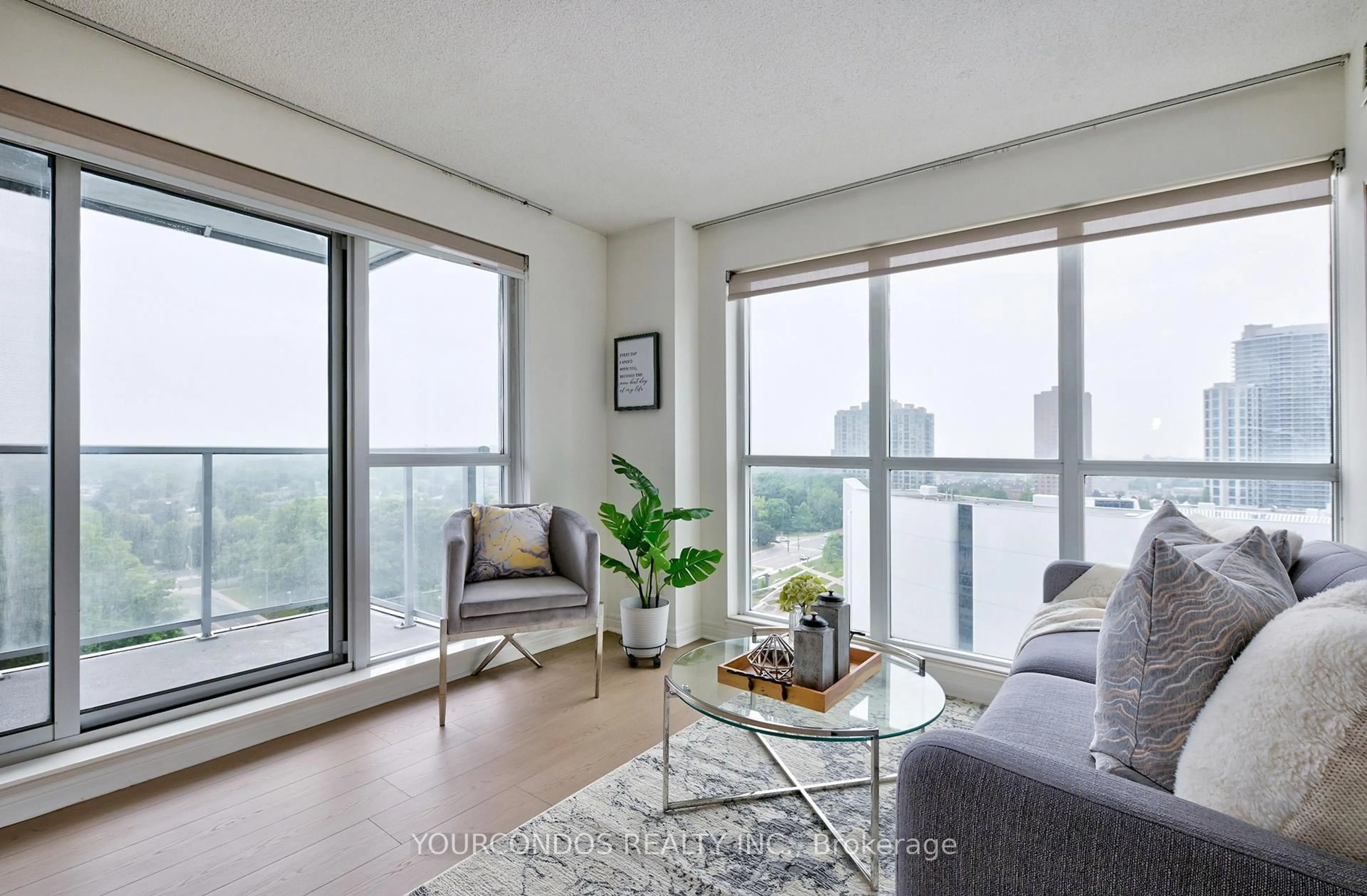 Living room with furniture, unknown for 60 Town Centre Crt #1209, Toronto Ontario M1P 0B1
