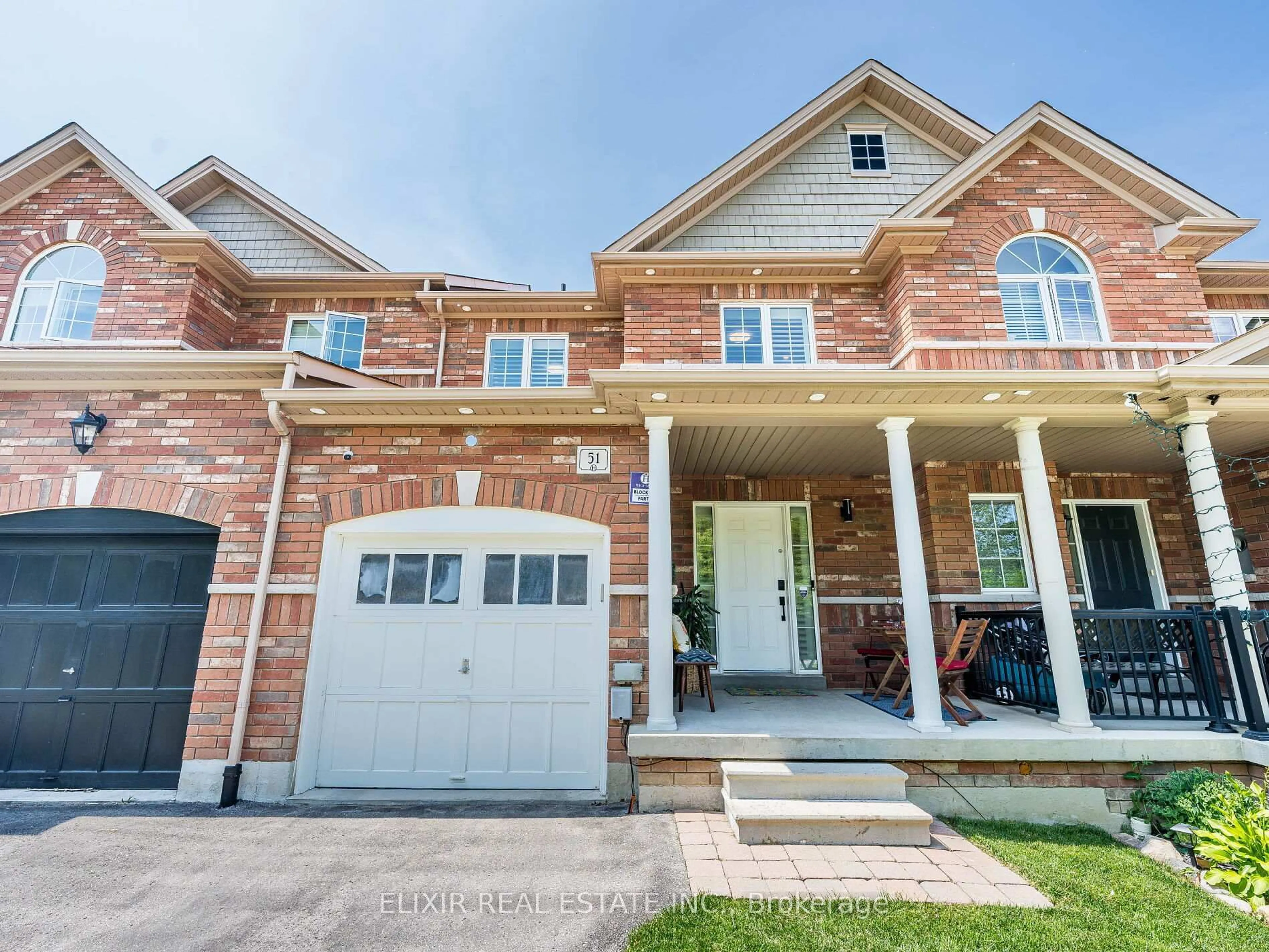Home with brick exterior material, street for 51 Luce Dr, Ajax Ontario L1Z 0K2