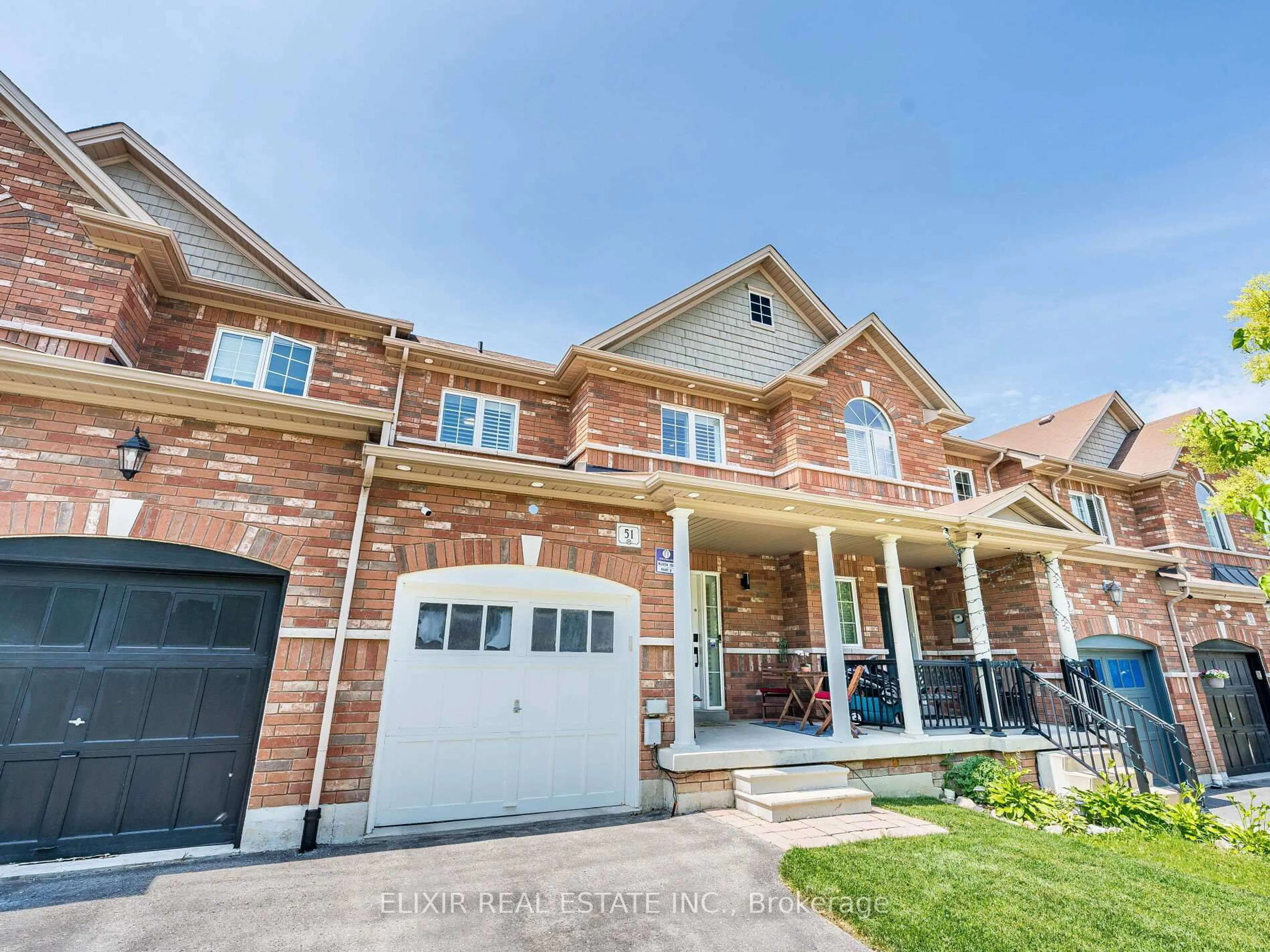 Home with brick exterior material, street for 51 Luce Dr, Ajax Ontario L1Z 0K2