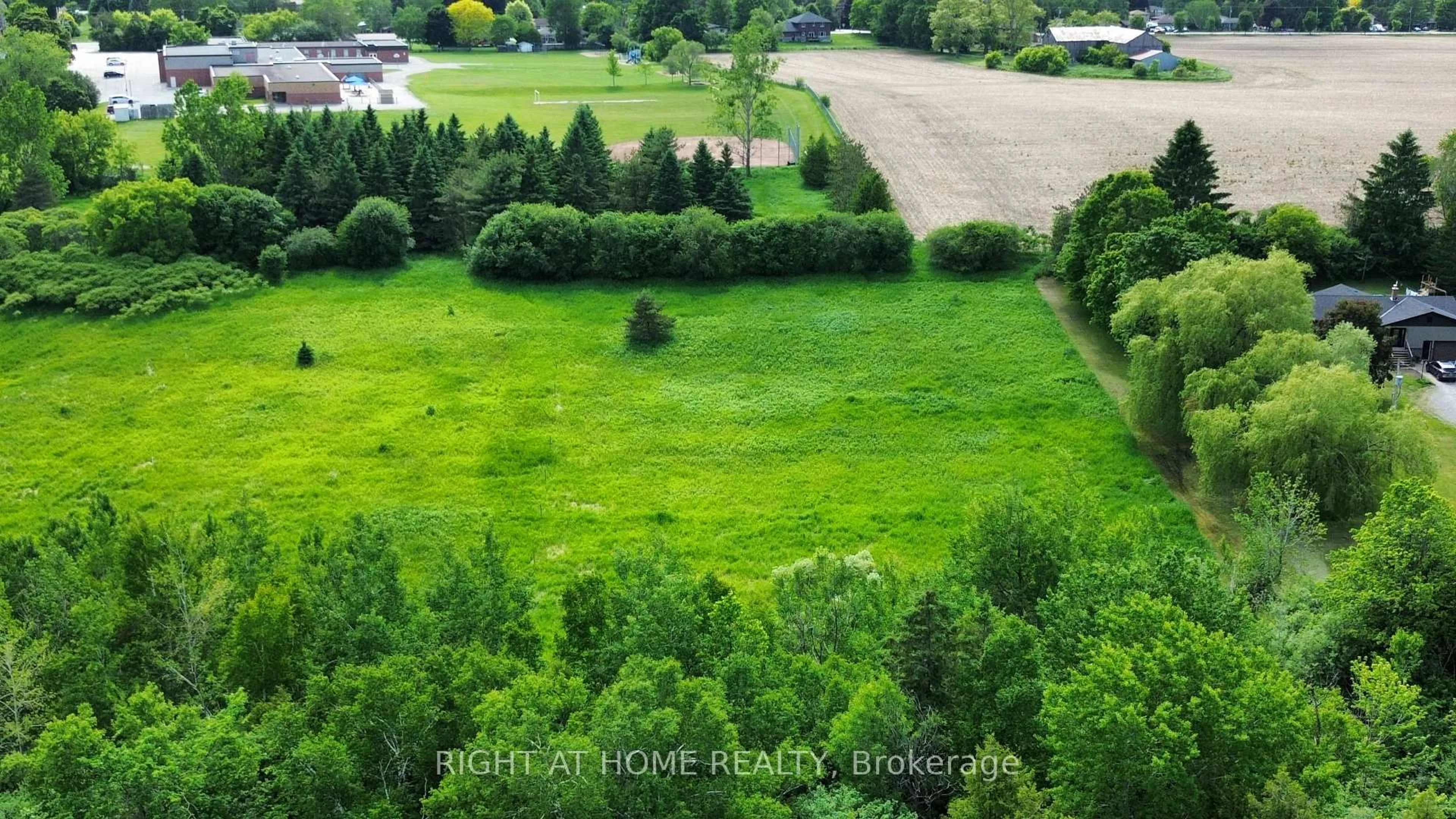 A pic from outside/outdoor area/front of a property/back of a property/a pic from drone, forest/trees view for 14450 REGIONAL RD 57 Rd, Scugog Ontario L0B 1B0