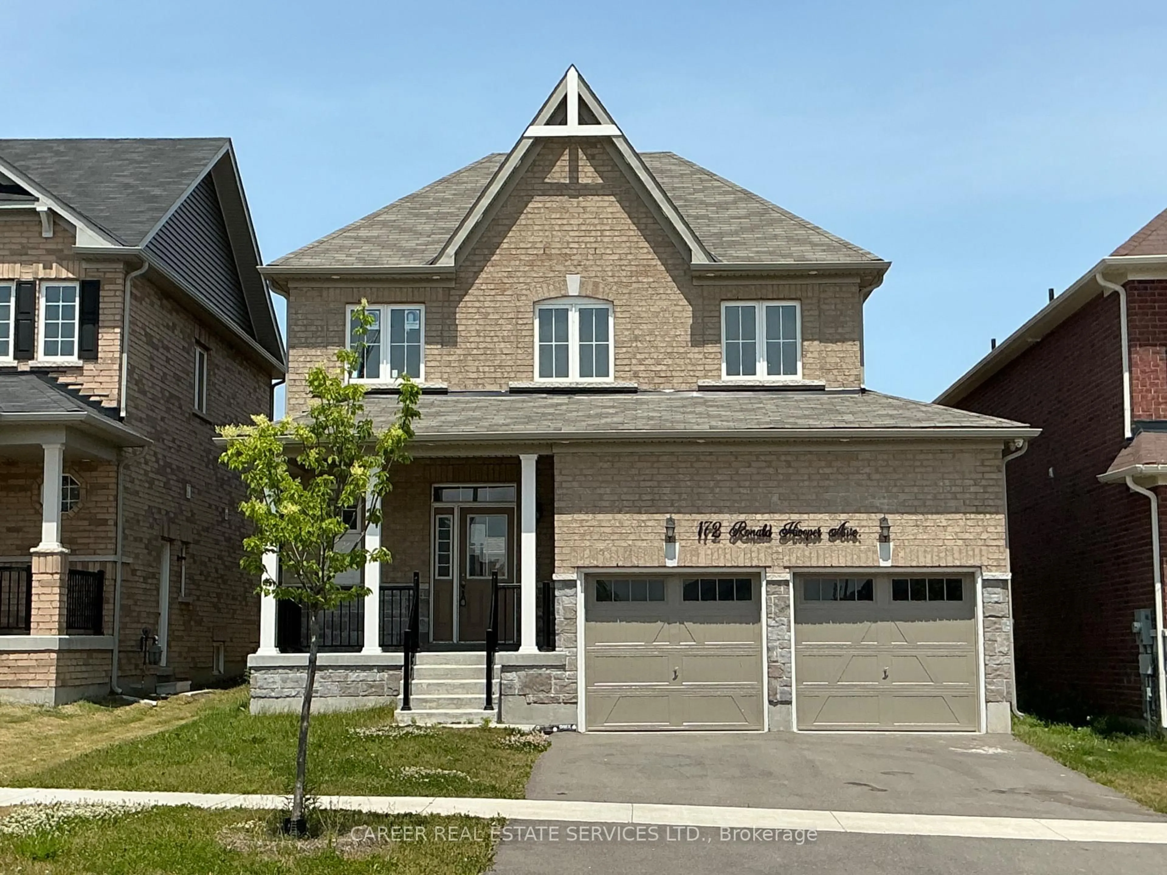 Home with brick exterior material, street for 172 Ronald Hooper Ave, Clarington Ontario L1C 7E4