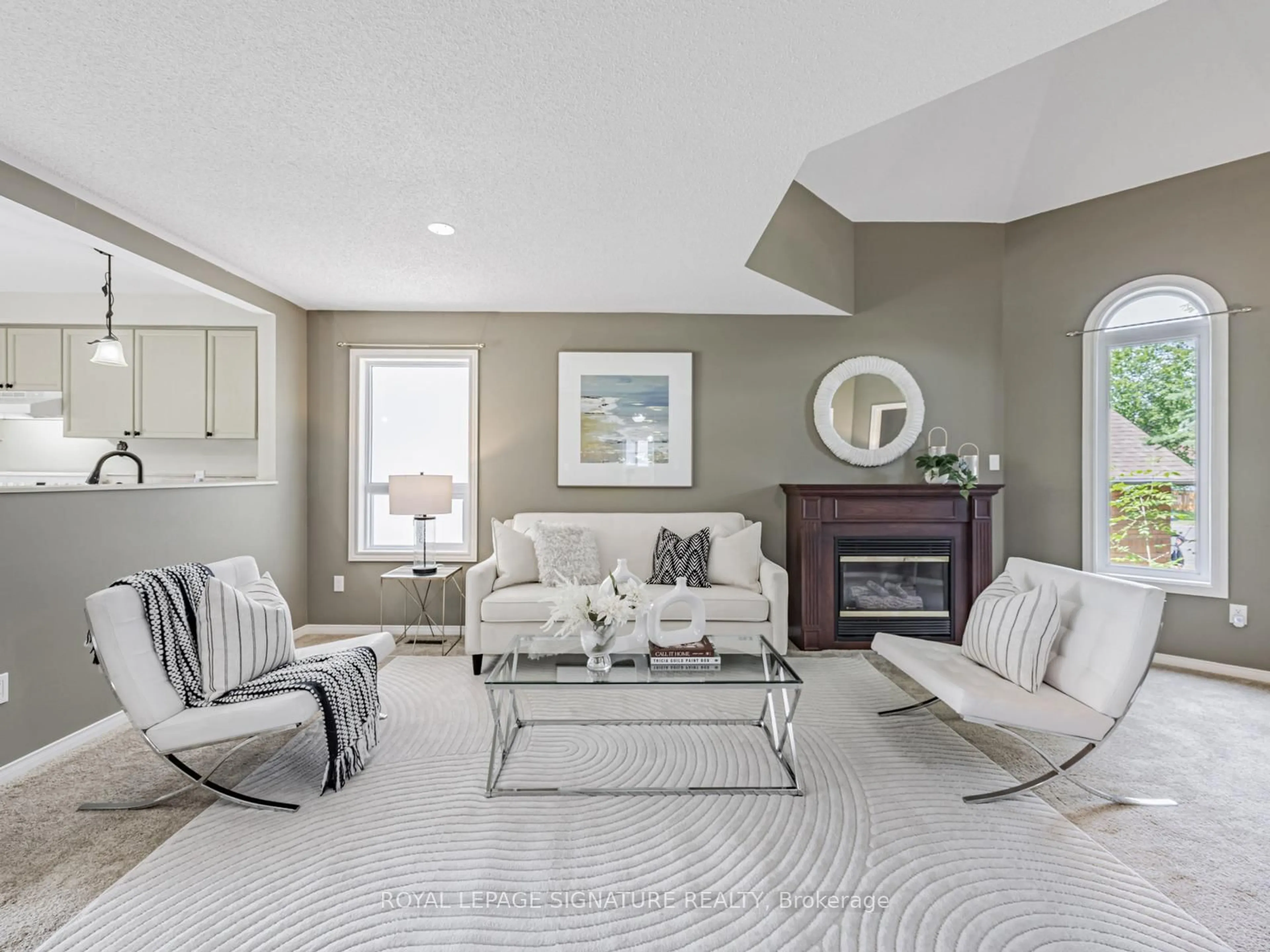Living room with furniture, unknown for 1623 Edenwood Dr, Oshawa Ontario L1G 7Y6