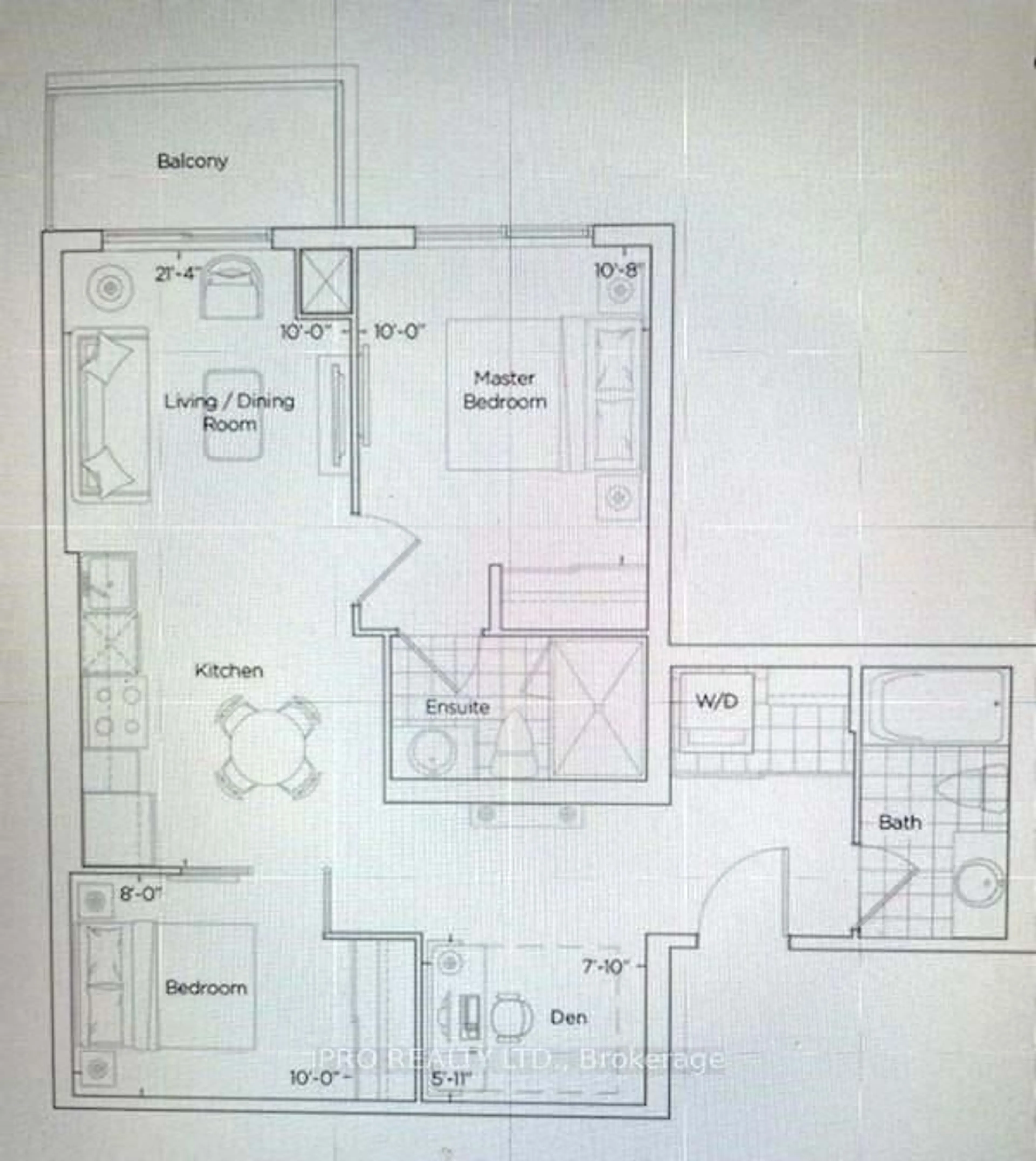 Floor plan for 3121 Sheppard Ave #335, Toronto Ontario M1T 3J7