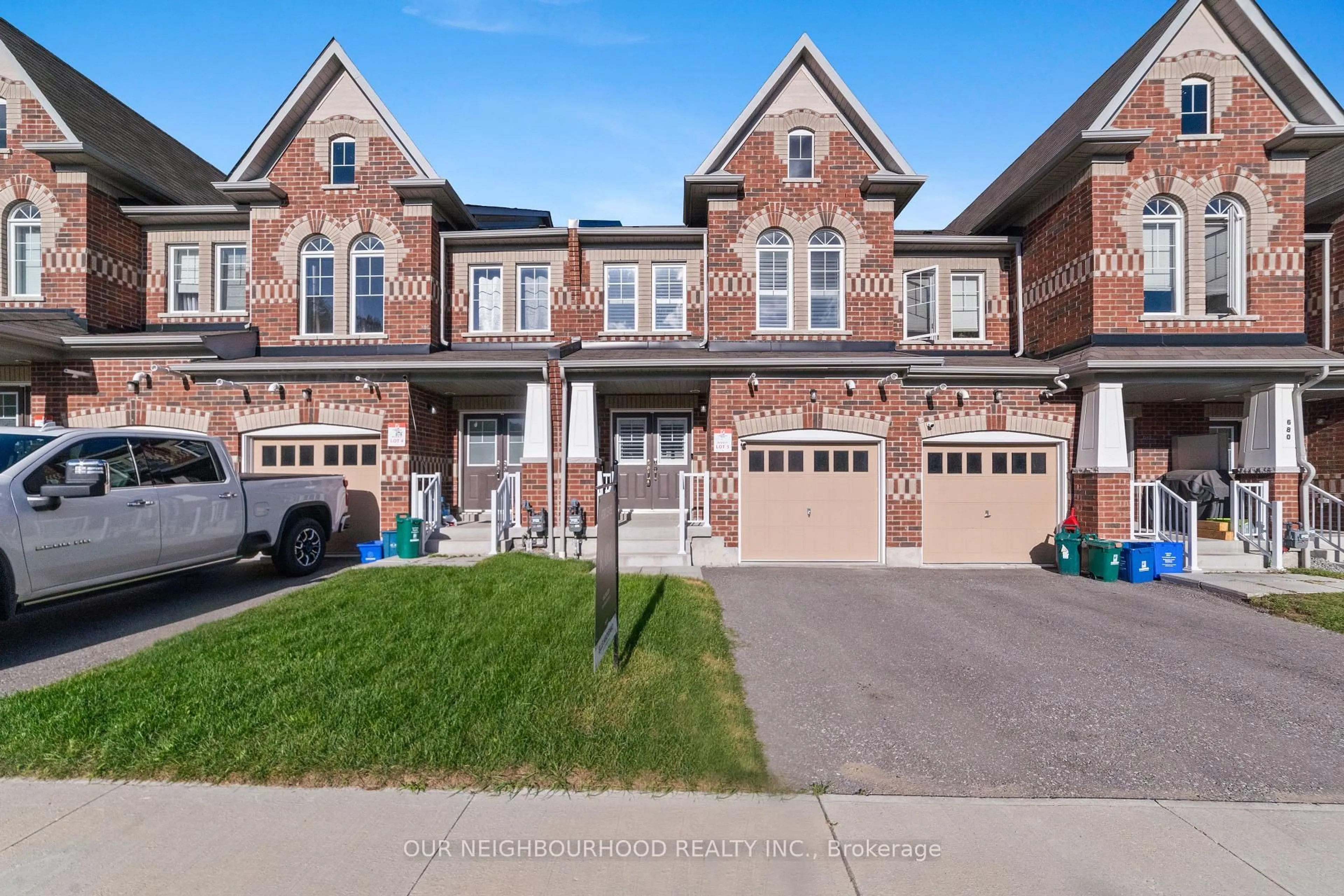 Home with brick exterior material, street for 678 Krawchuk Cres, Oshawa Ontario L1K 1A7