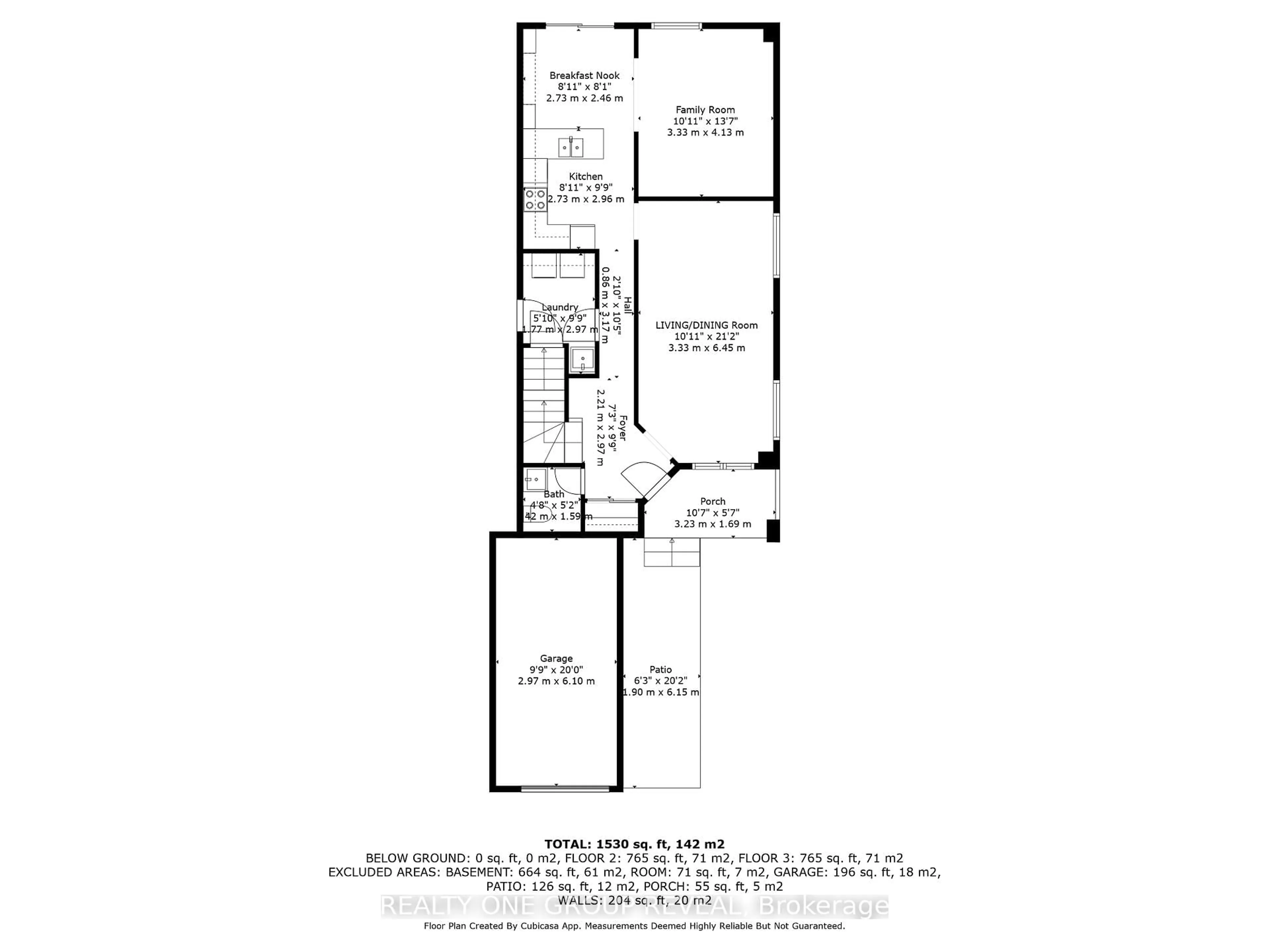 Floor plan for 1157 Beaver Valley Cres, Oshawa Ontario L1J 8N3