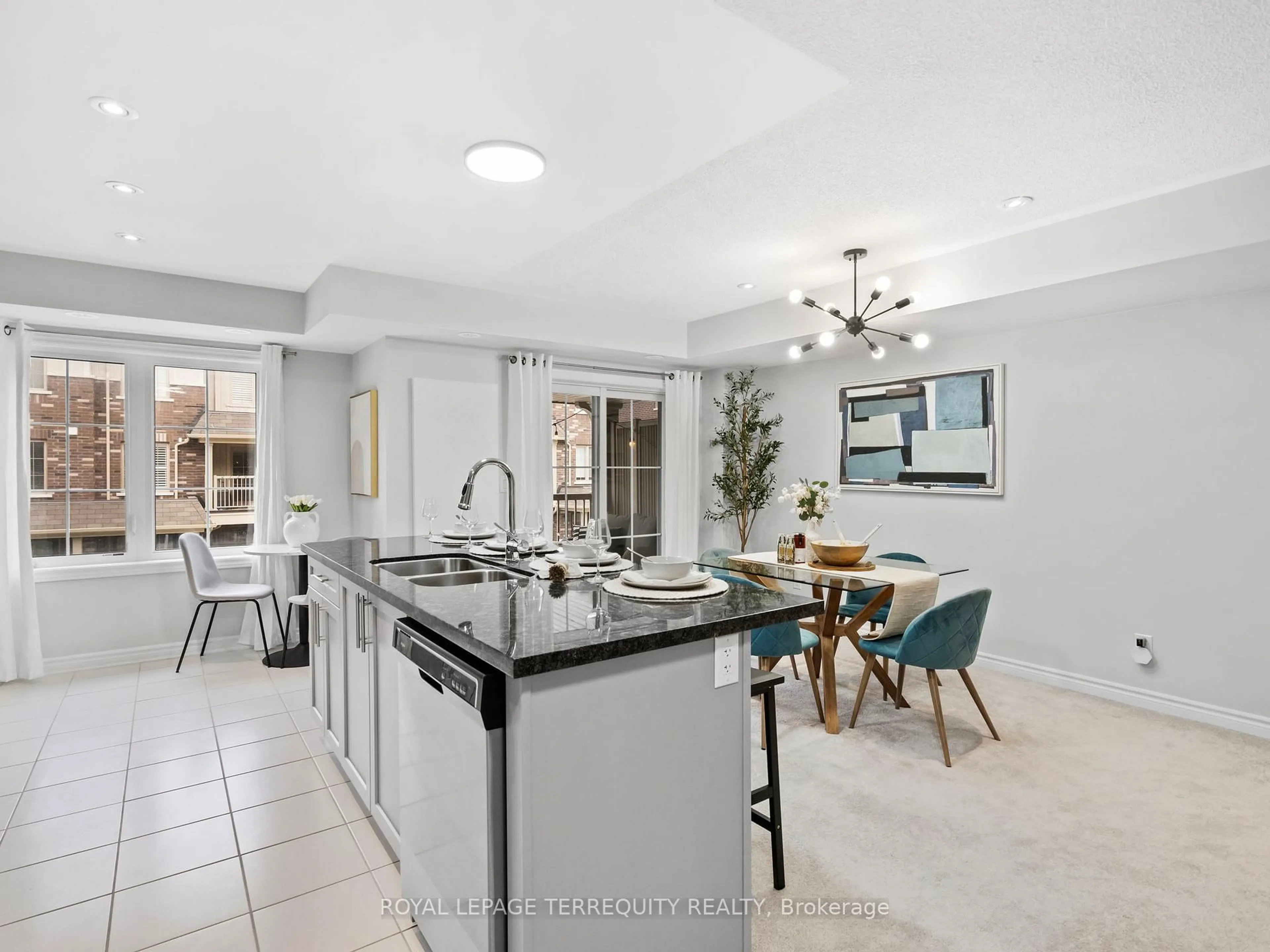 Open concept kitchen, ceramic/tile floor for 5 Mappin Way, Whitby Ontario L1R 0R4
