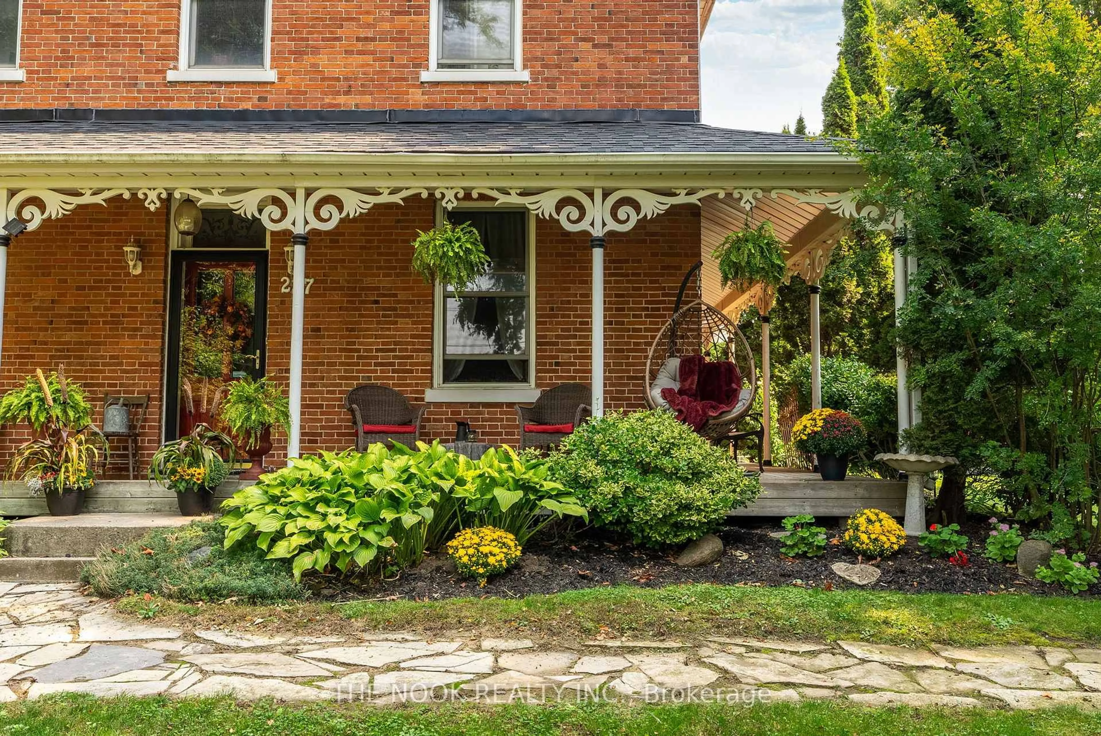 Home with brick exterior material, street for 227 Scugog St, Clarington Ontario L1C 3J9